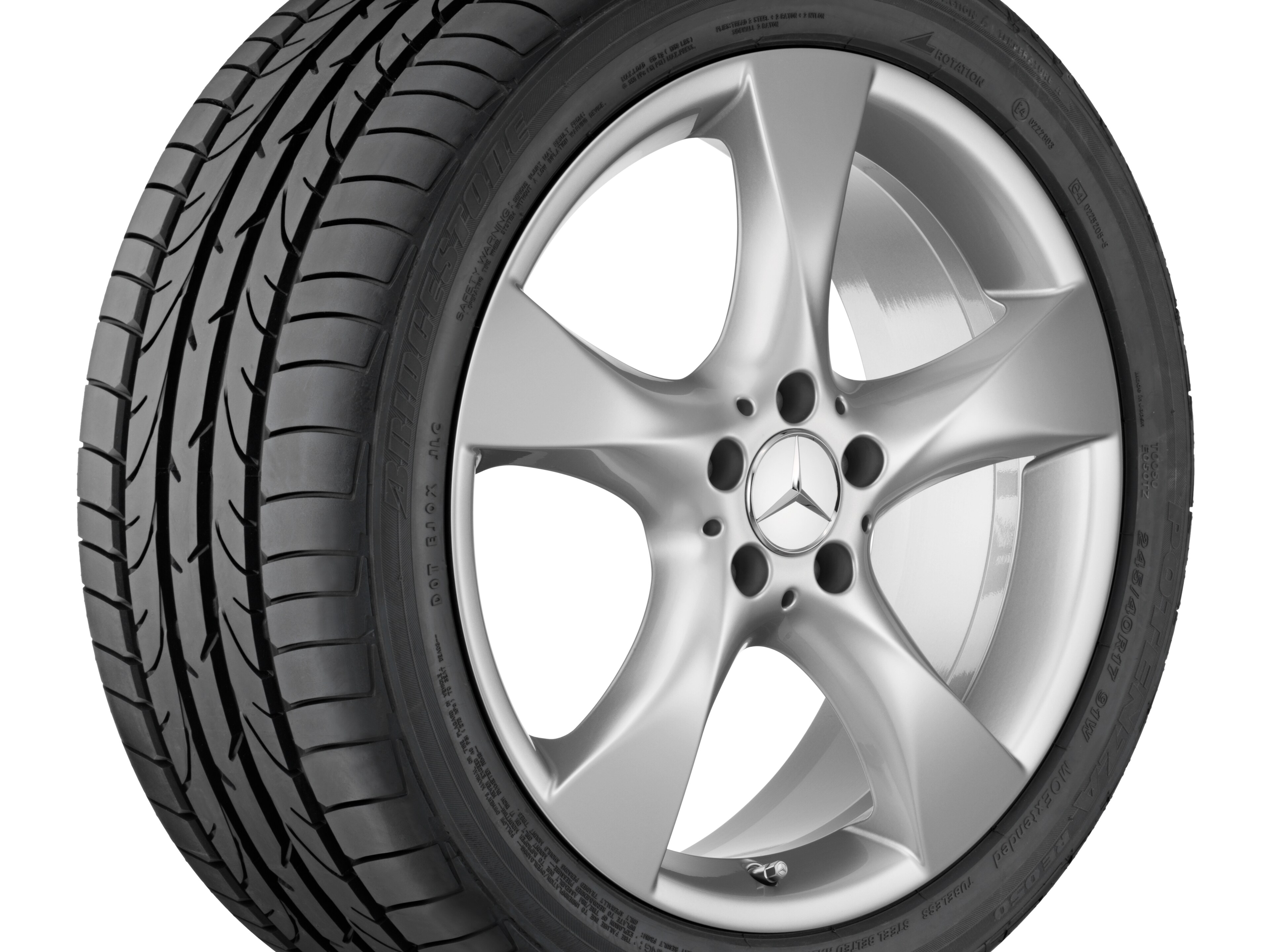 Janta aliaj Mercedes-Benz 5-spoke 5x112 8,5 J x 19 ET 34,5 CLS C218, X218