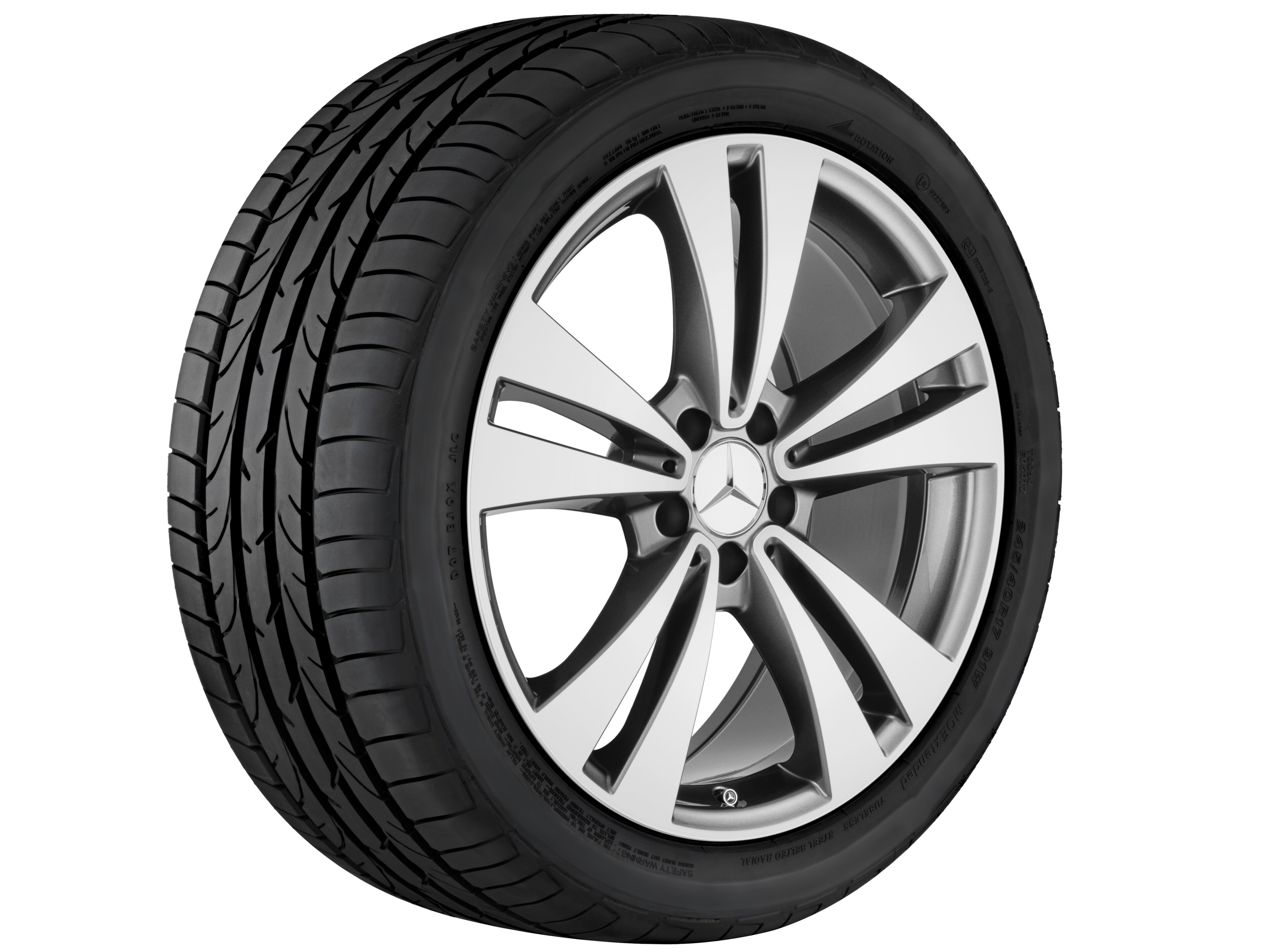 Janta aliaj Mercedes-Benz 5-twin-spoke 5x112 8,5 J x 19 ET 34,5 CLS C218, X218