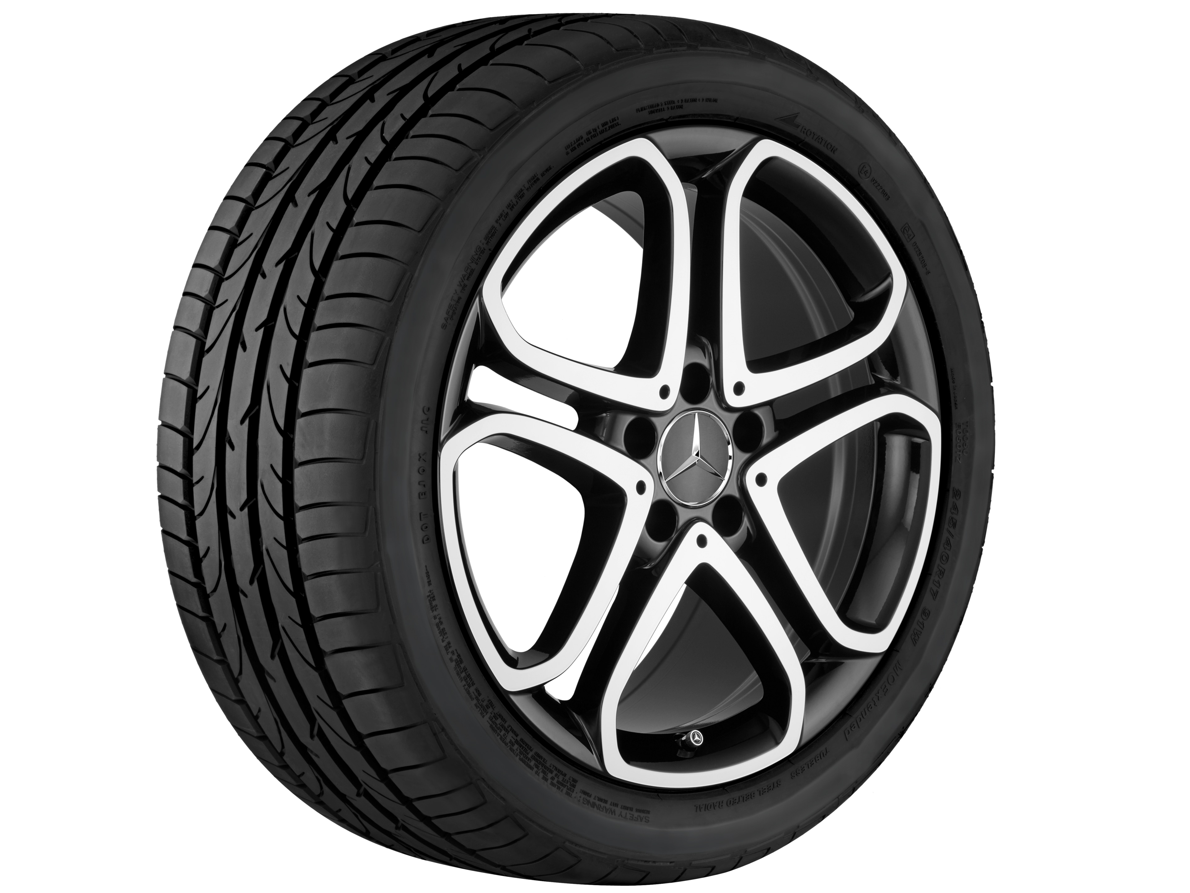 Janta aliaj Mercedes-Benz 5-twin-spoke 5x112 8,5 J x 18 ET 34,5 CLS C218, X218