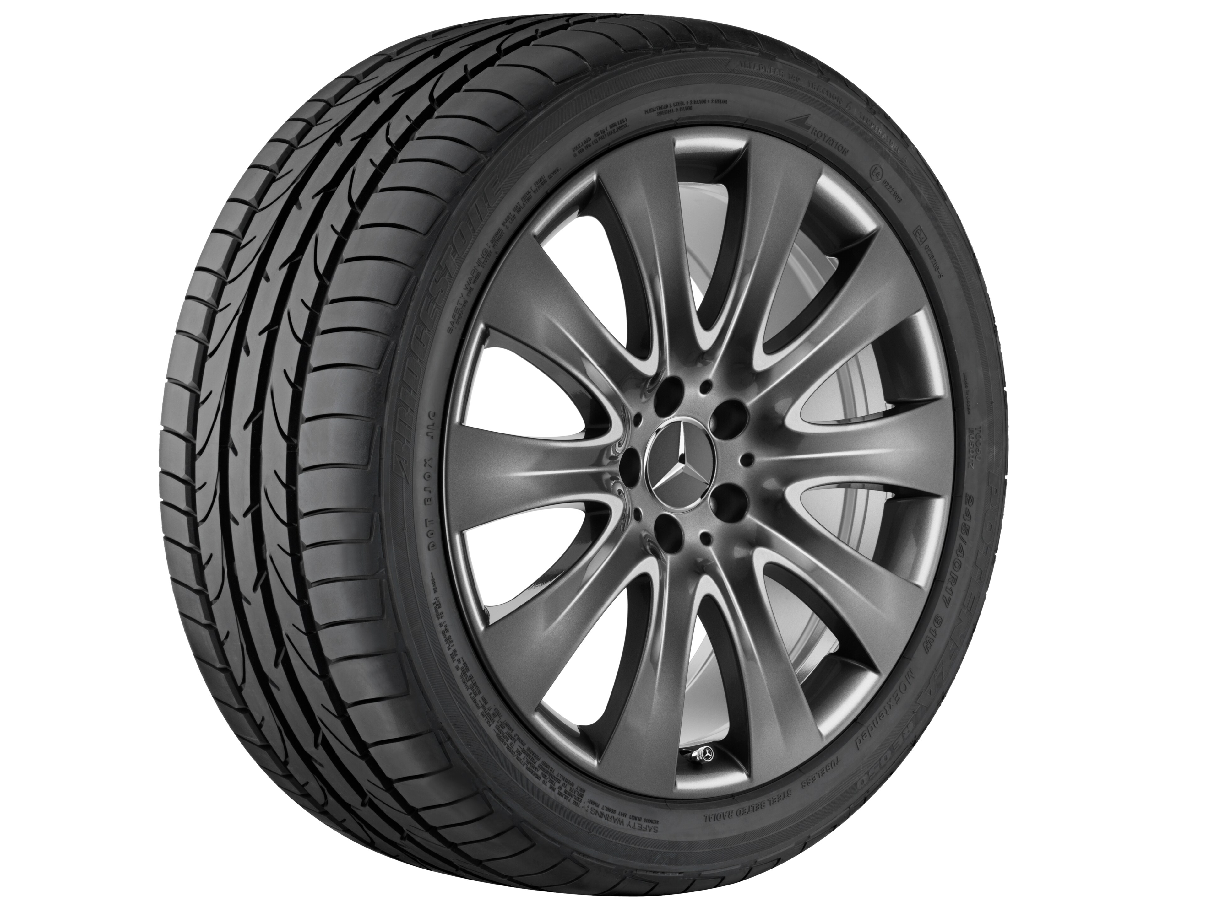 Janta aliaj Mercedes-Benz 10-spoke 5x112 9,5 J x 19 ET 48 CLS C218, X218