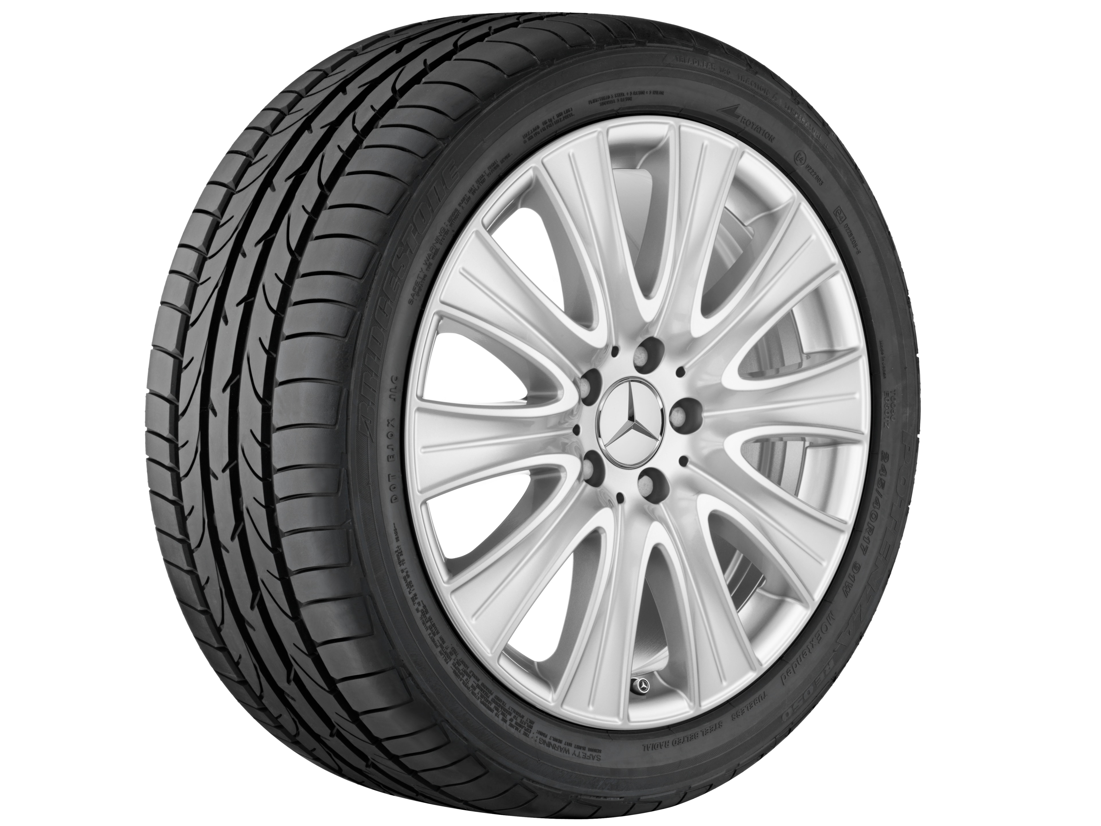 Janta aliaj Mercedes-Benz 10-spoke 5x112 8 J x 18 ET 41 S-Class W222, V222, C217, A217