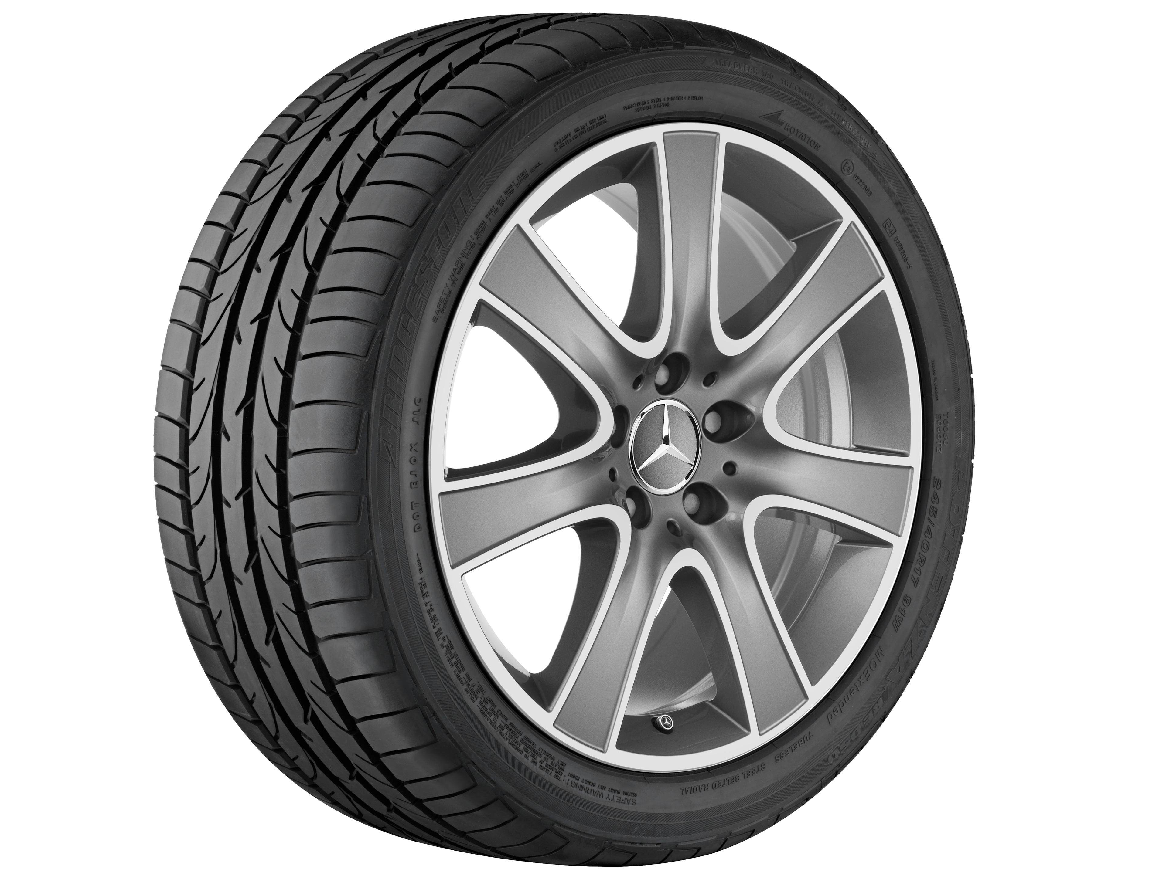 Janta aliaj Mercedes-Benz 5-Y-spoke wheel 5x112 9,5 J x 18 ET 43,5 S-Class W222, V222, C217, A217