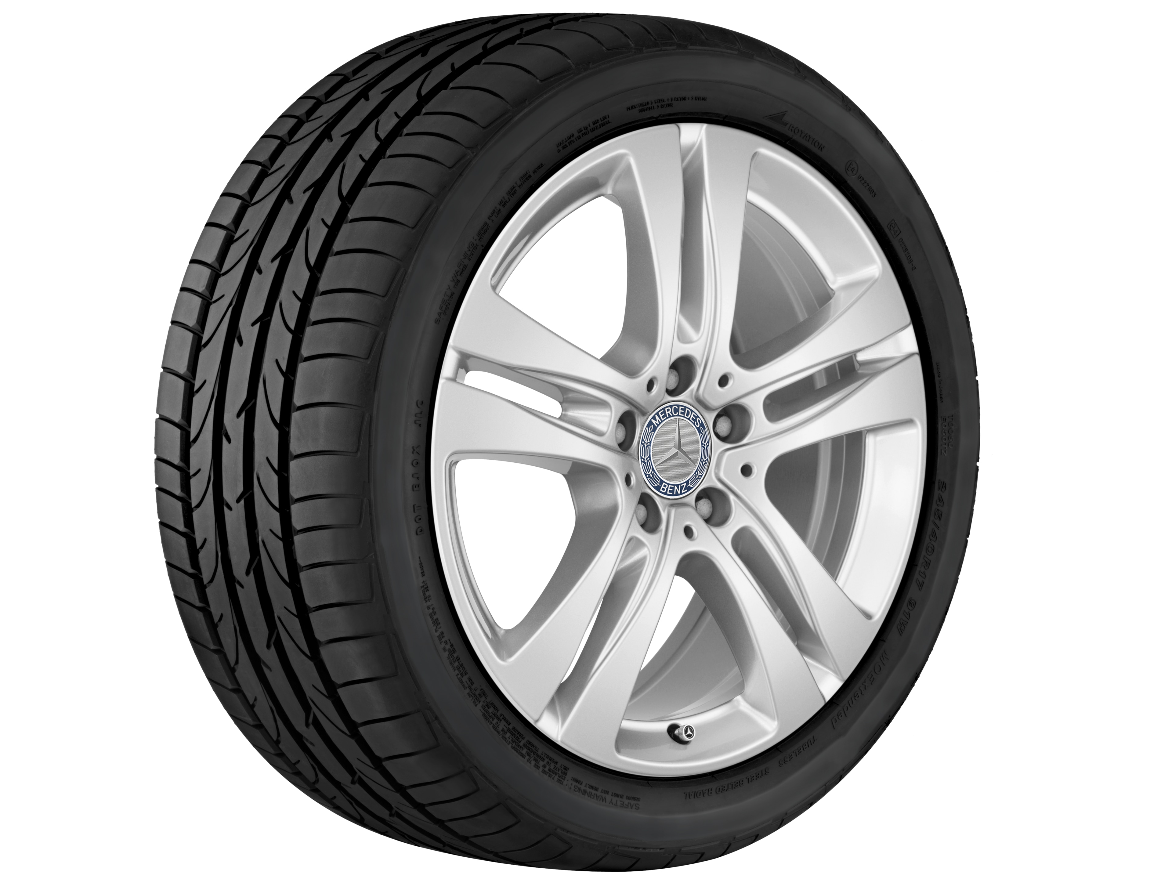 Janta aliaj Mercedes-Benz 5-twin-spoke 5x112 8 J x 18 ET 41 S-Class W222, V222, C217, A217