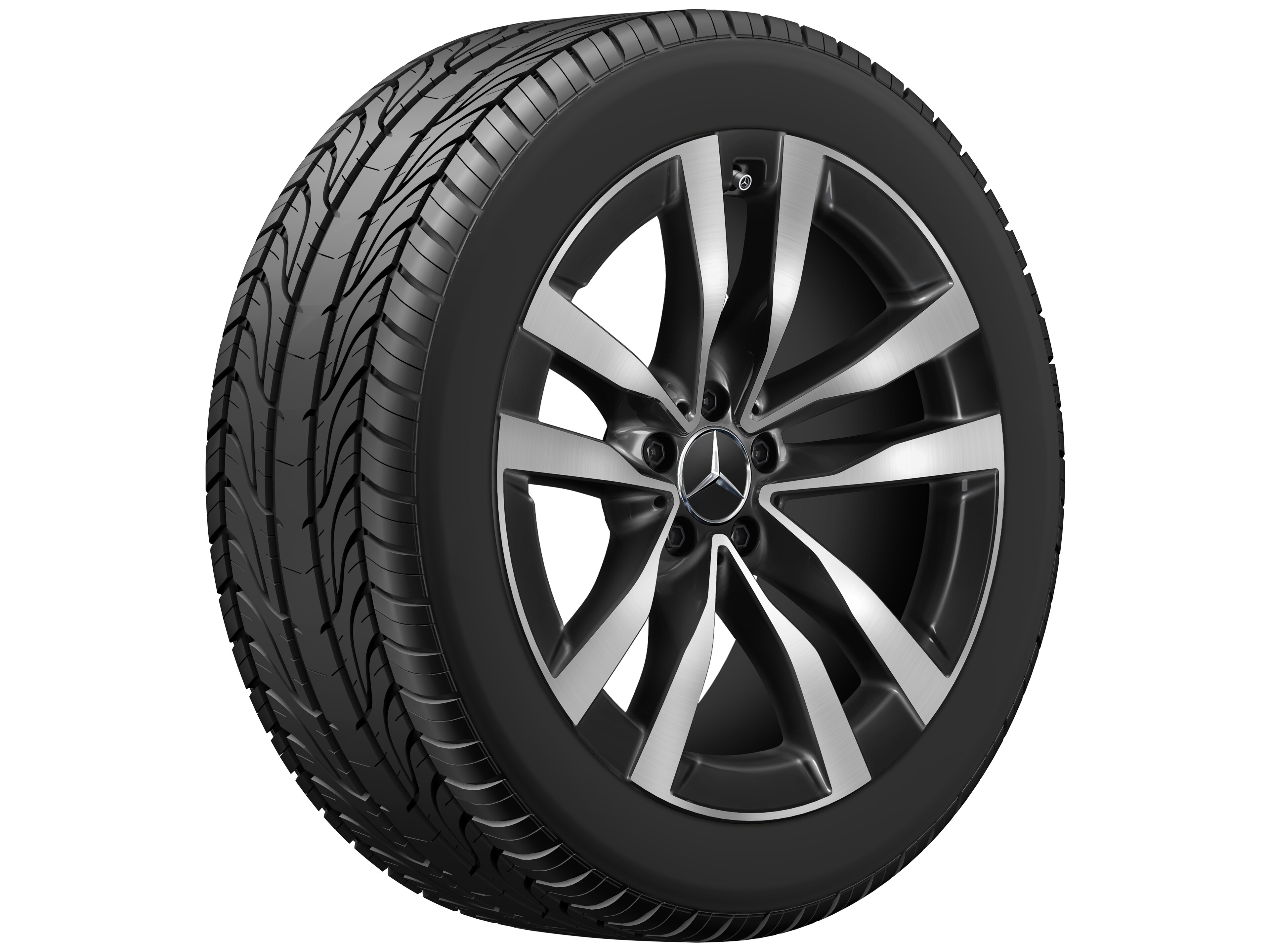 Janta aliaj Mercedes-Benz 5-twin-spoke 5x112 8,5 J x 19 ET 31,5 S-Class W223, V223, Z223