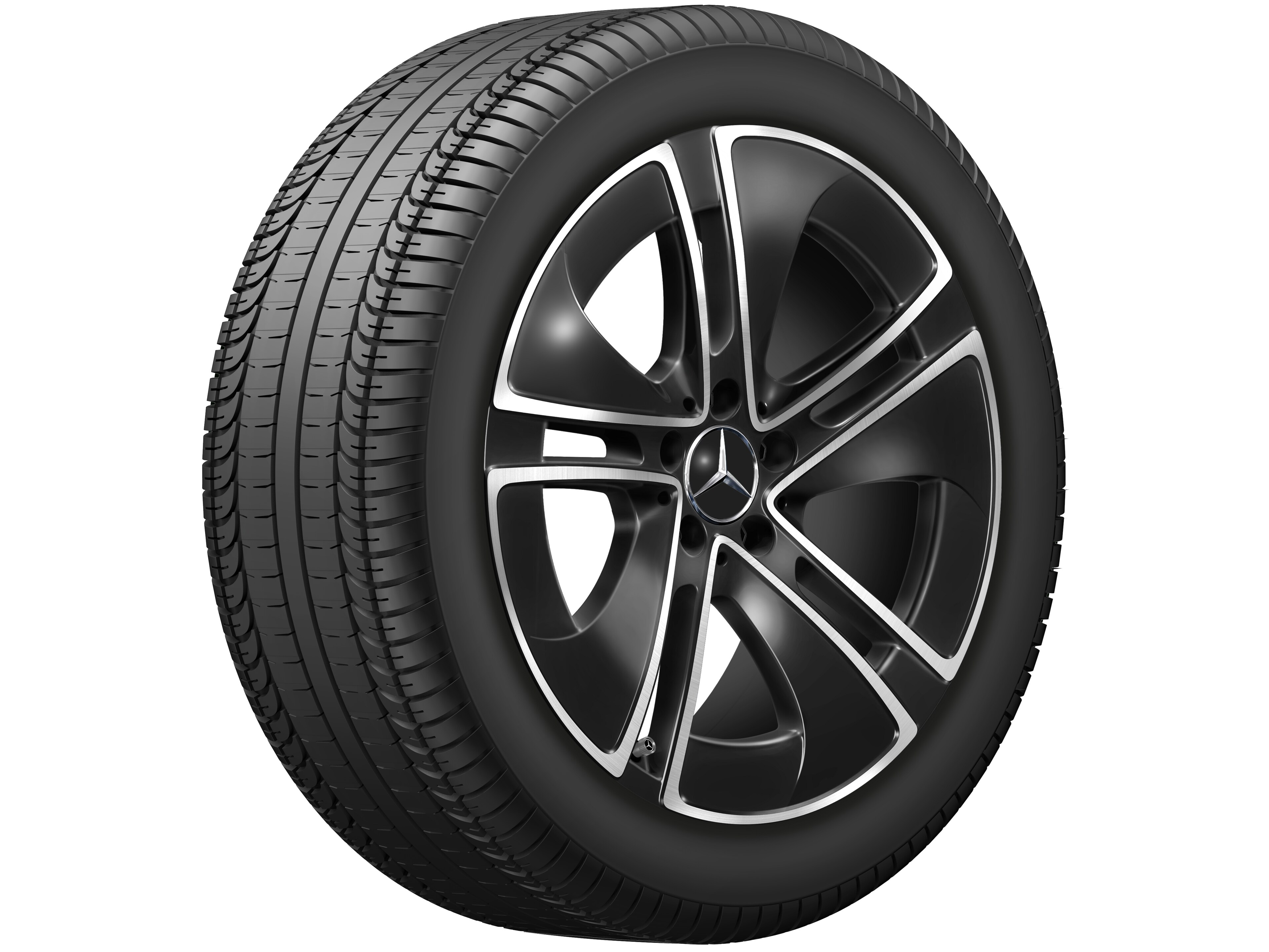 Janta aliaj Mercedes-Benz 5-spoke Aero 5x112 8 J x 19 ET 45,1 CLE C236, A236