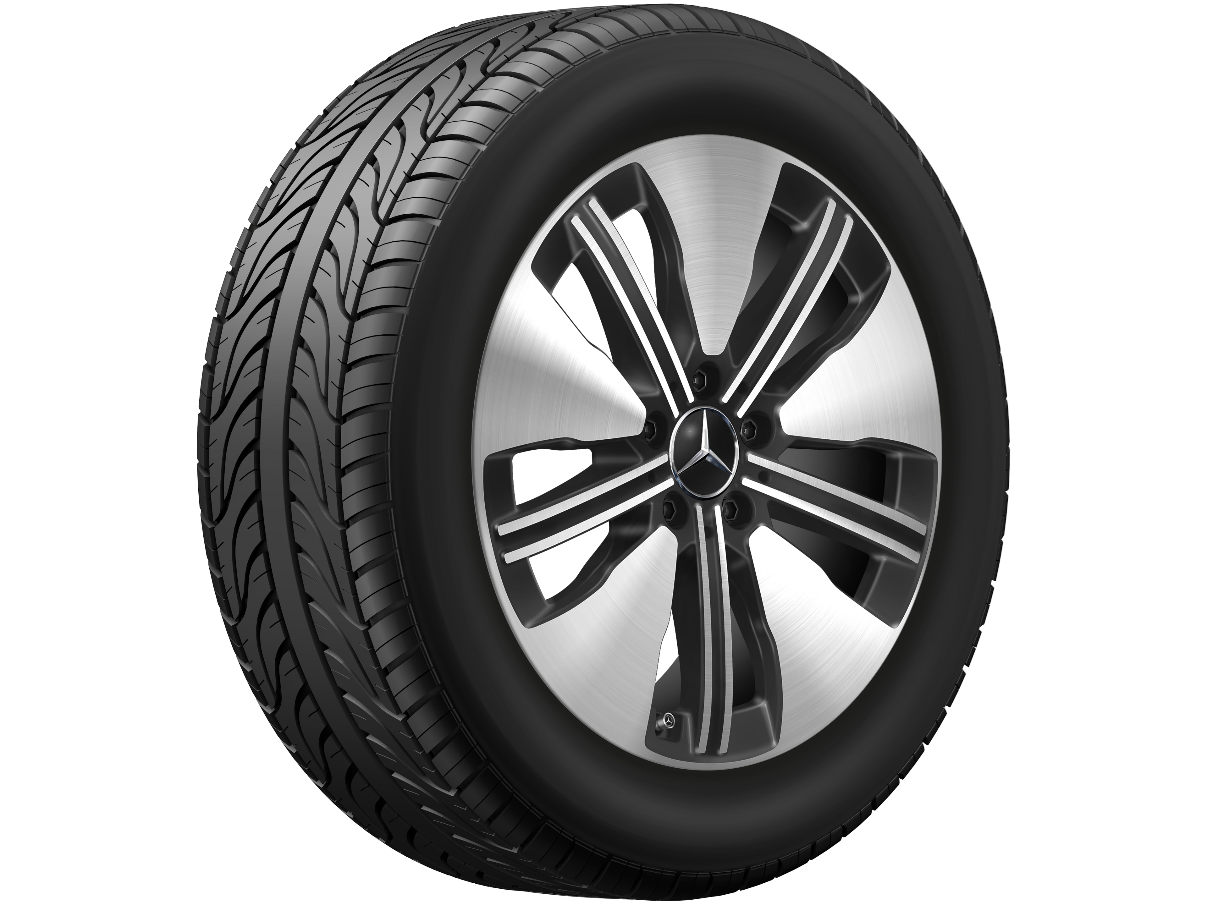 Janta aliaj Mercedes-Benz 5-twin-spoke 5x112 7,5 J x 18 ET 53,5 EQA, EQB H243, X243