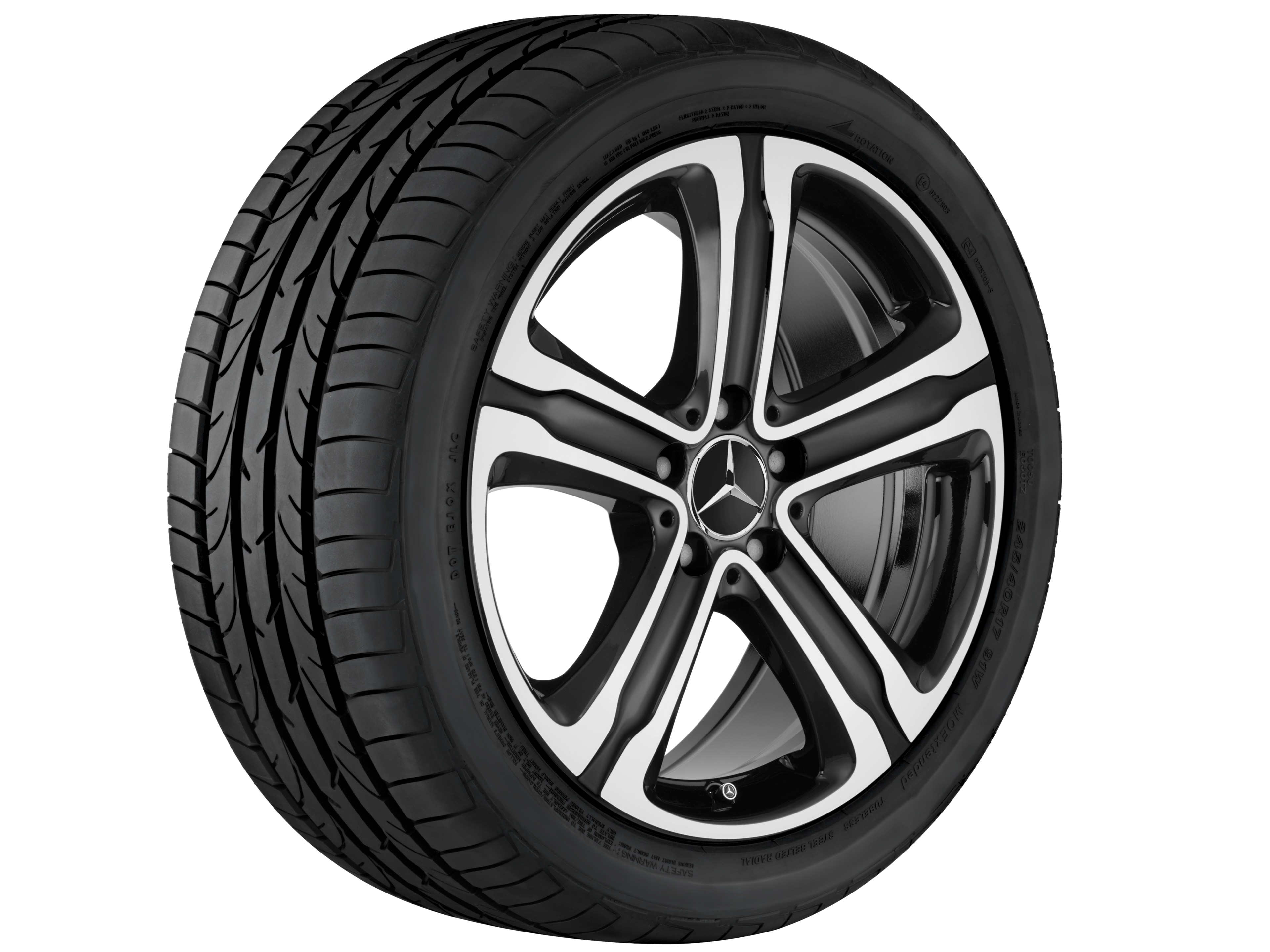 Janta aliaj Mercedes-Benz 5-spoke 5x112 8 J x 18 ET 38 GLC W253, C253, X253