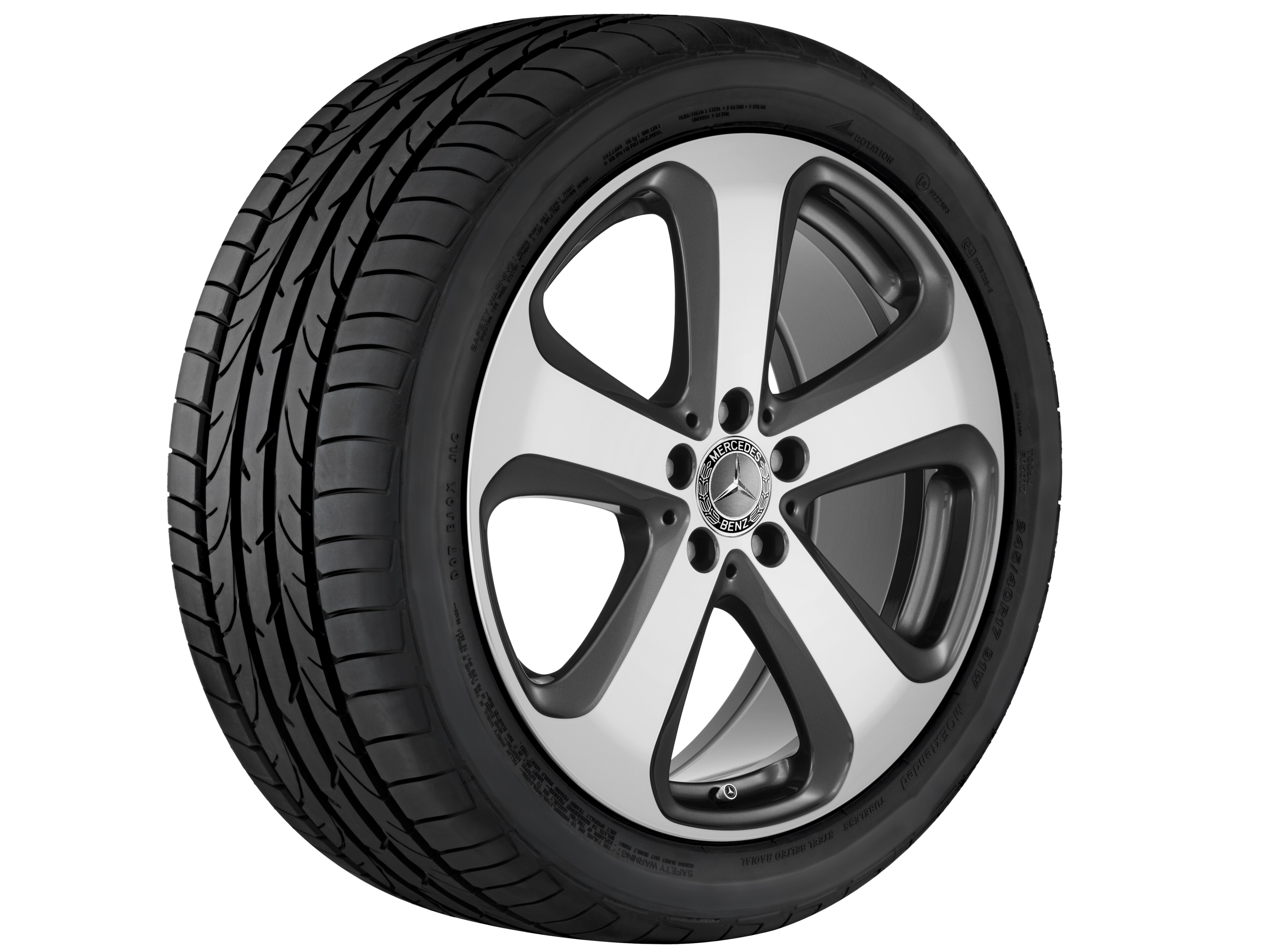 Janta aliaj Mercedes-Benz 5-spoke 5x112 8 J x 19 ET 38 GLC W253, V253 C253, X253