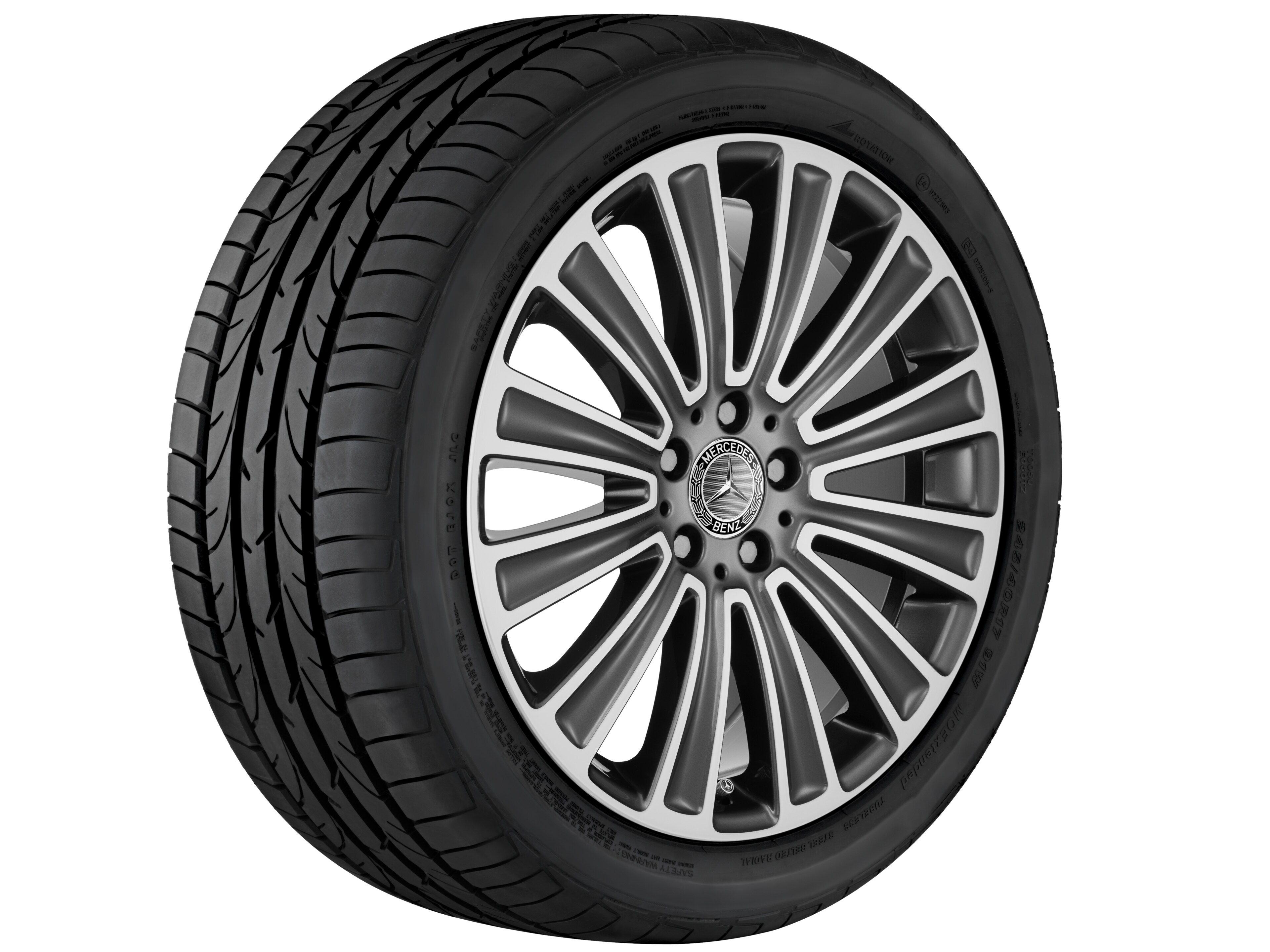 Janta aliaj Mercedes-Benz 12-spoke wheel 5x112 8 J x 19 ET 38 GLC W253, V253 C253, X253