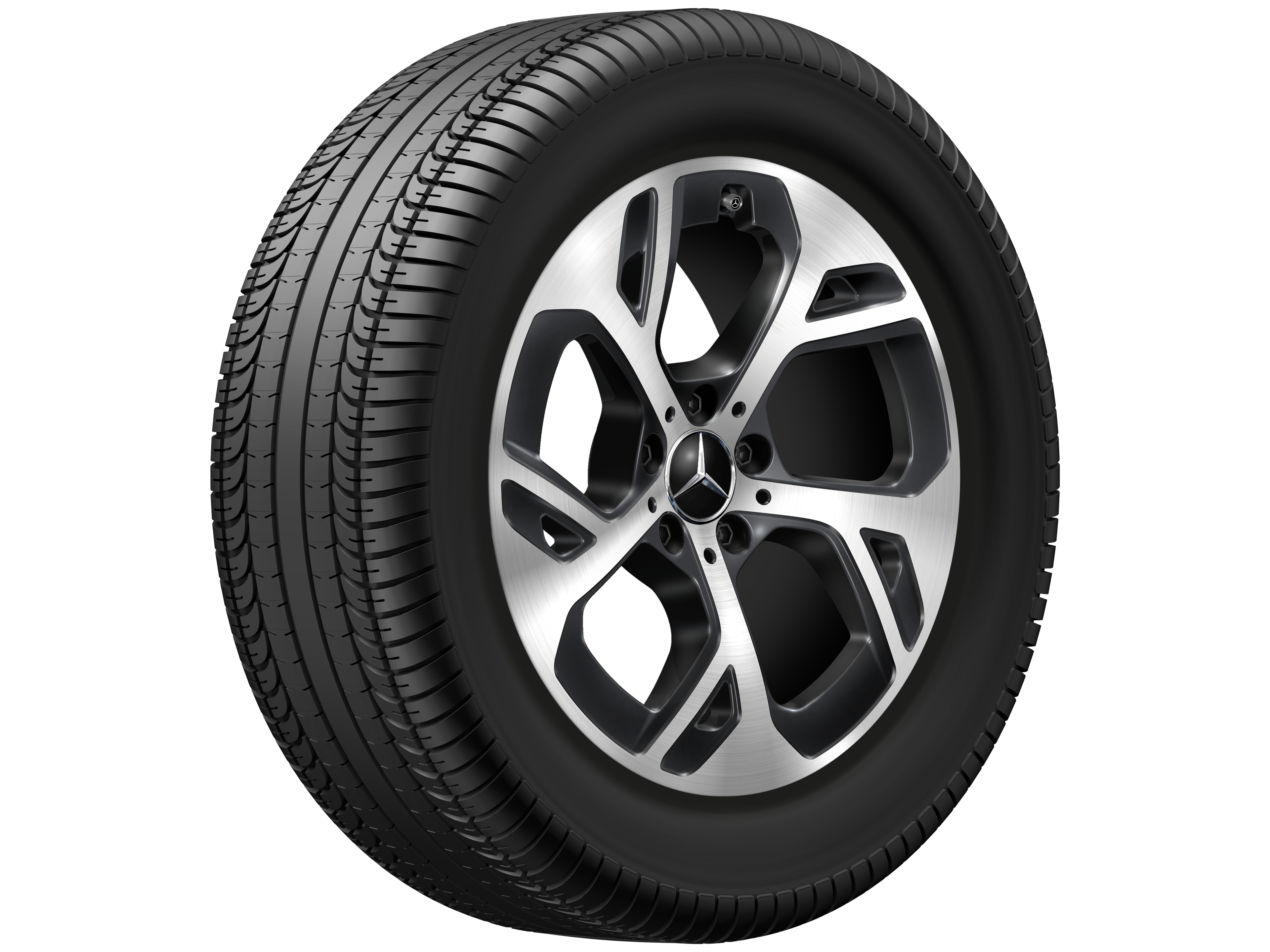 Janta aliaj Mercedes-Benz 5-spoke Aero 5x112 8 J x 18 ET 32,5 GLC W254, V254, X254, C254