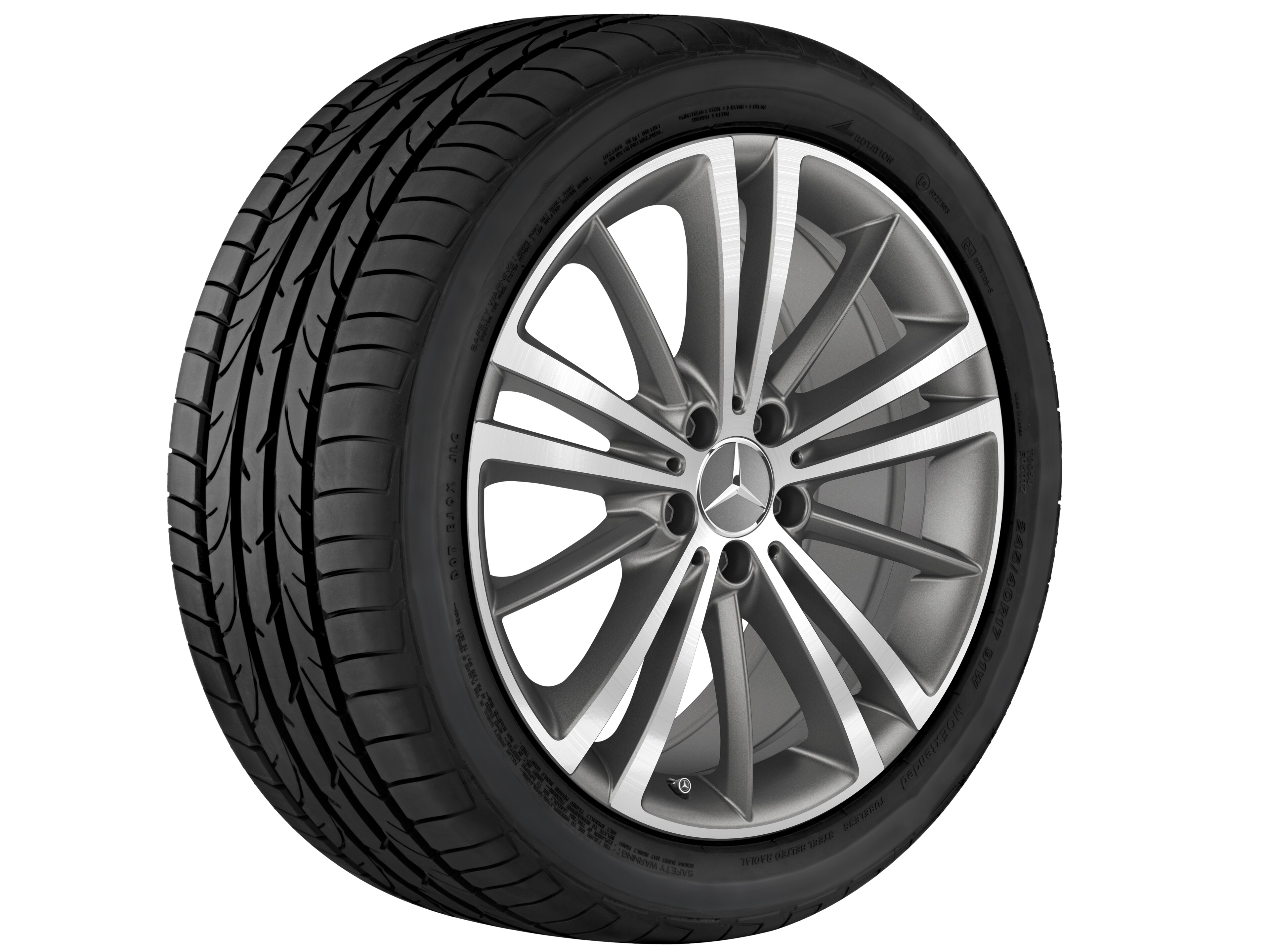 Janta aliaj Mercedes-Benz 5-twin-spoke 5x112 8 J x 19 ET 33 CLS C257