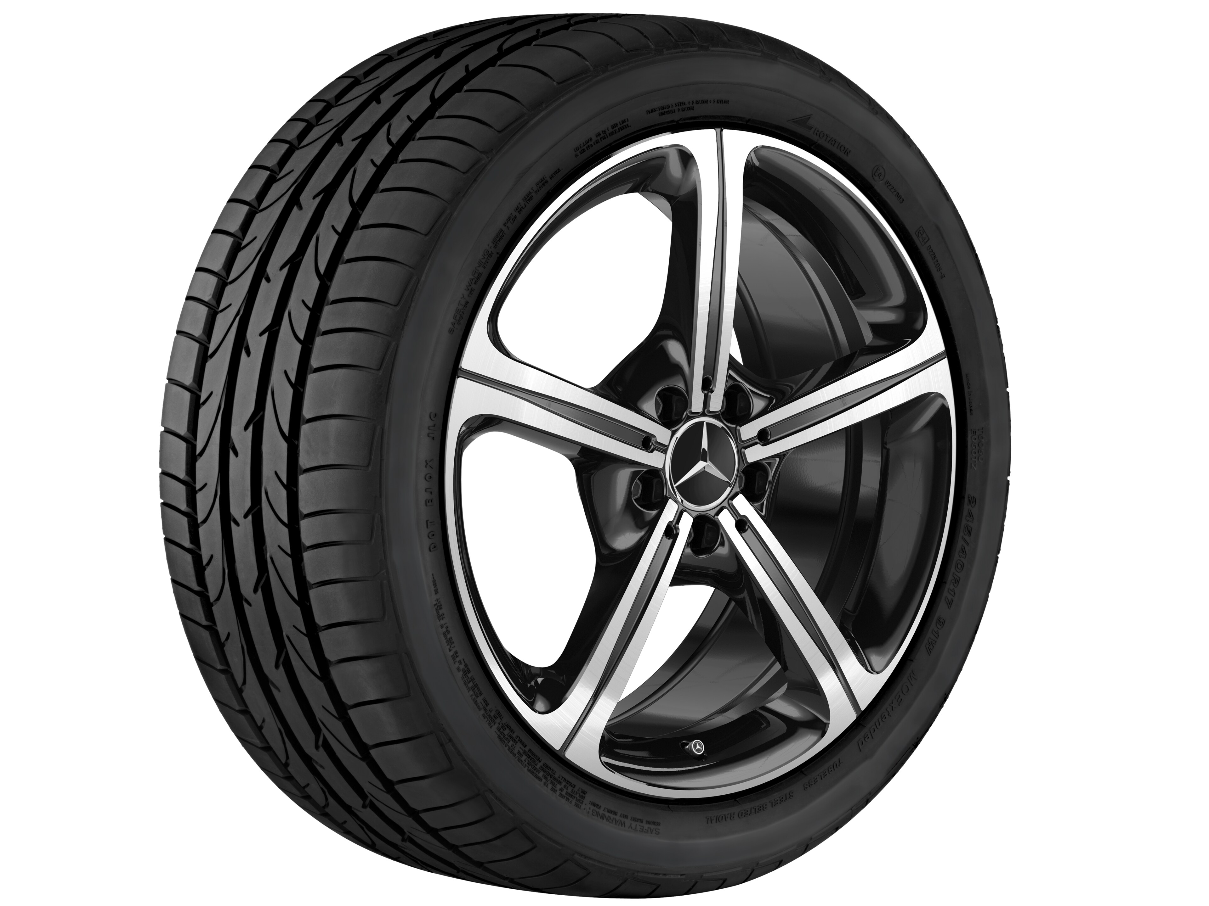 Janta aliaj Mercedes-Benz 5-spoke 5x112 8 J x 19 ET 33 CLS C257