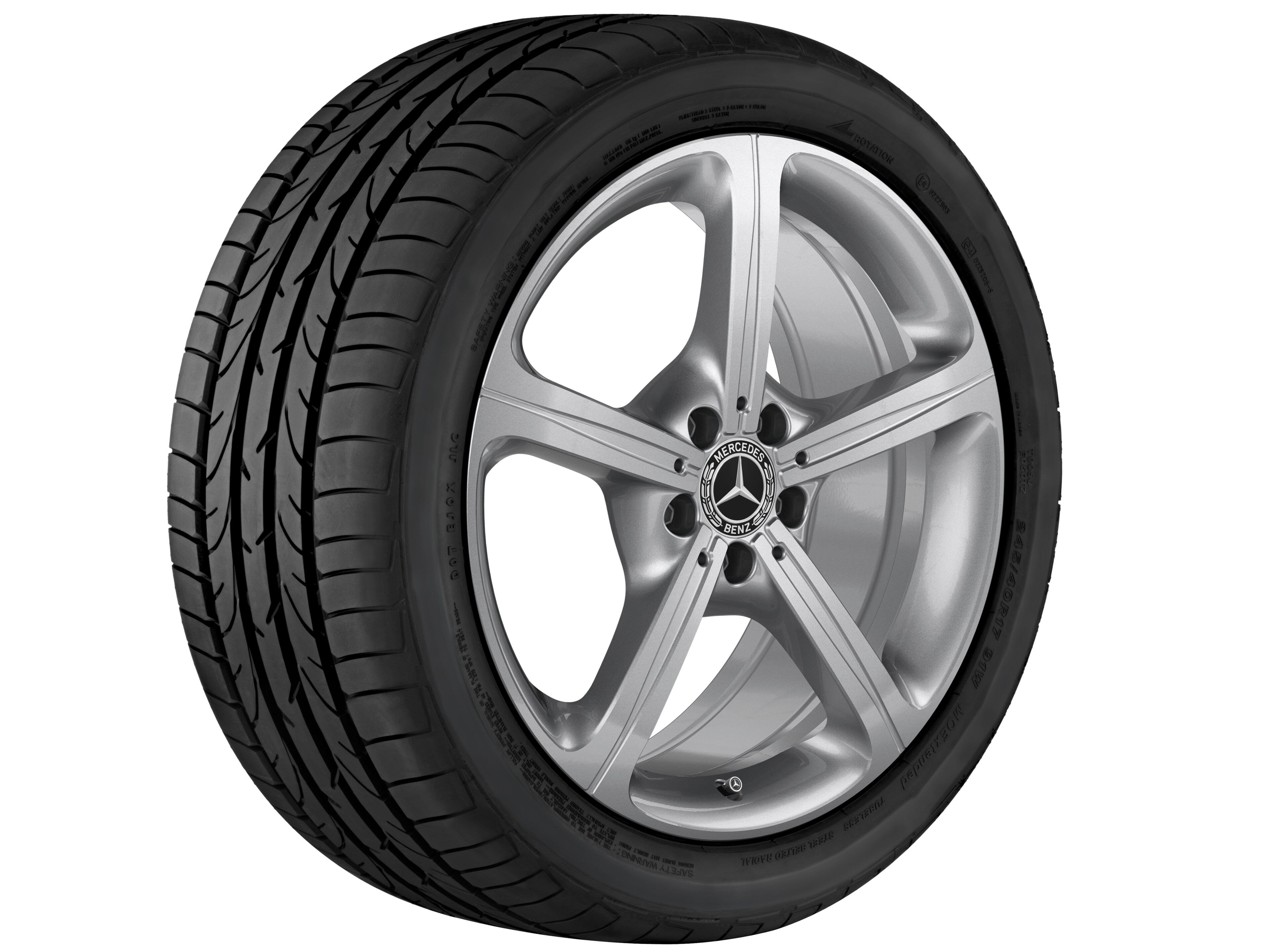 Janta aliaj Mercedes-Benz 5-spoke 5x112 8 J x 19 ET 33 CLS C257