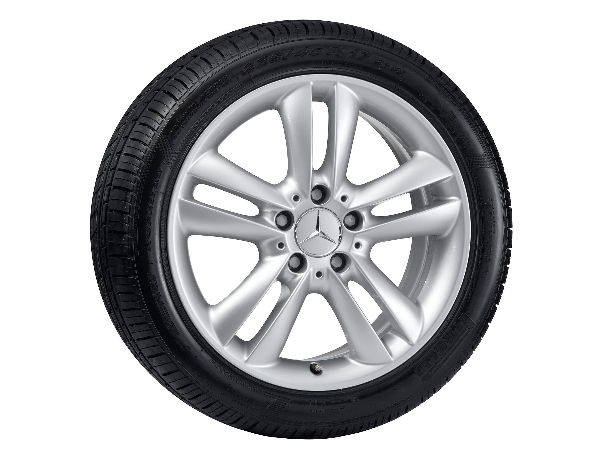 Janta aliaj Mercedes-Benz 5-twin-spoke 5x112 8,5 J x 17 ET 30 CLK A209, C209