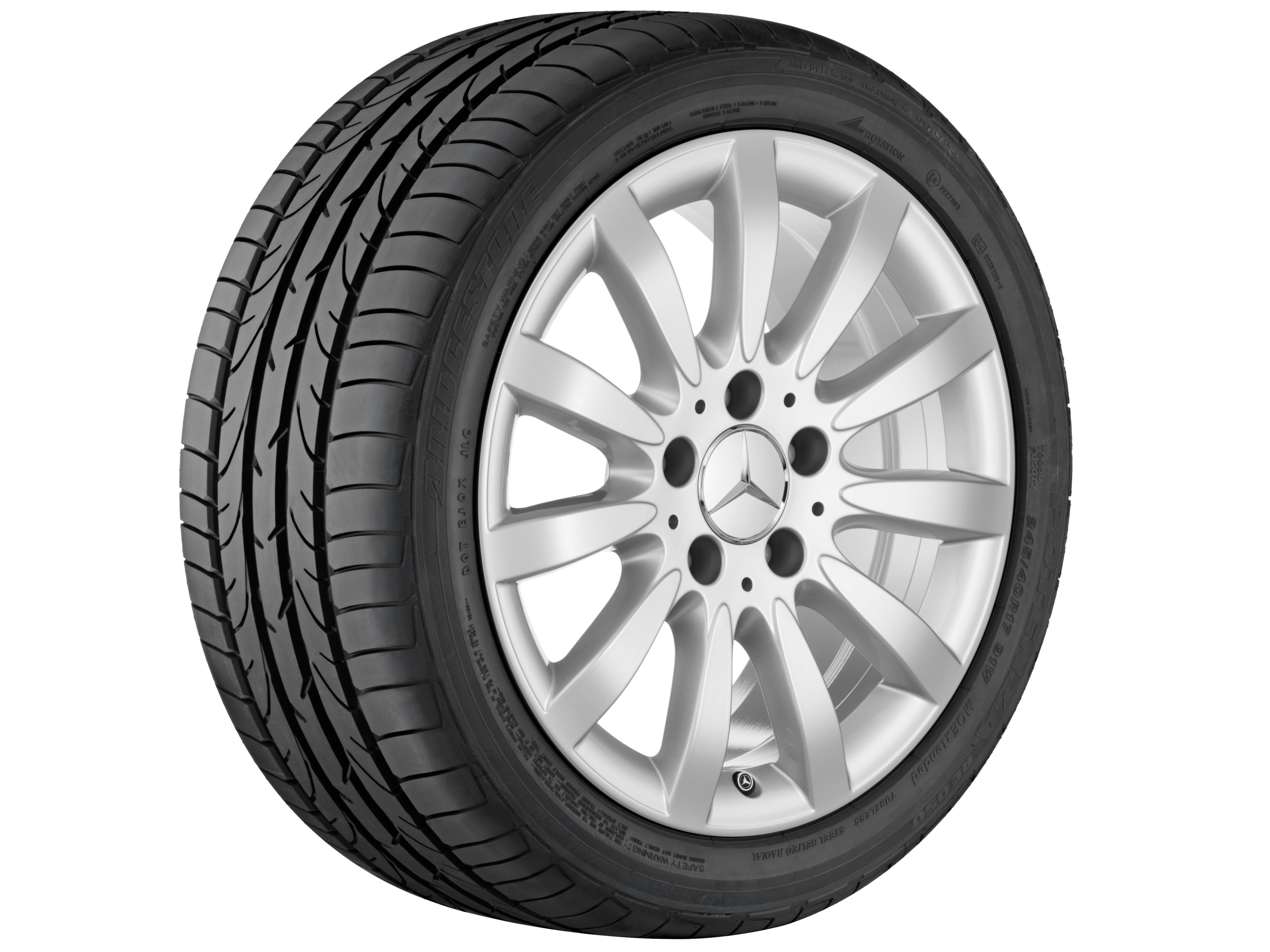 Janta aliaj Mercedes-Benz 11-spoke 5x112 7,5 J x 16 ET 42 E-Class W211, S211