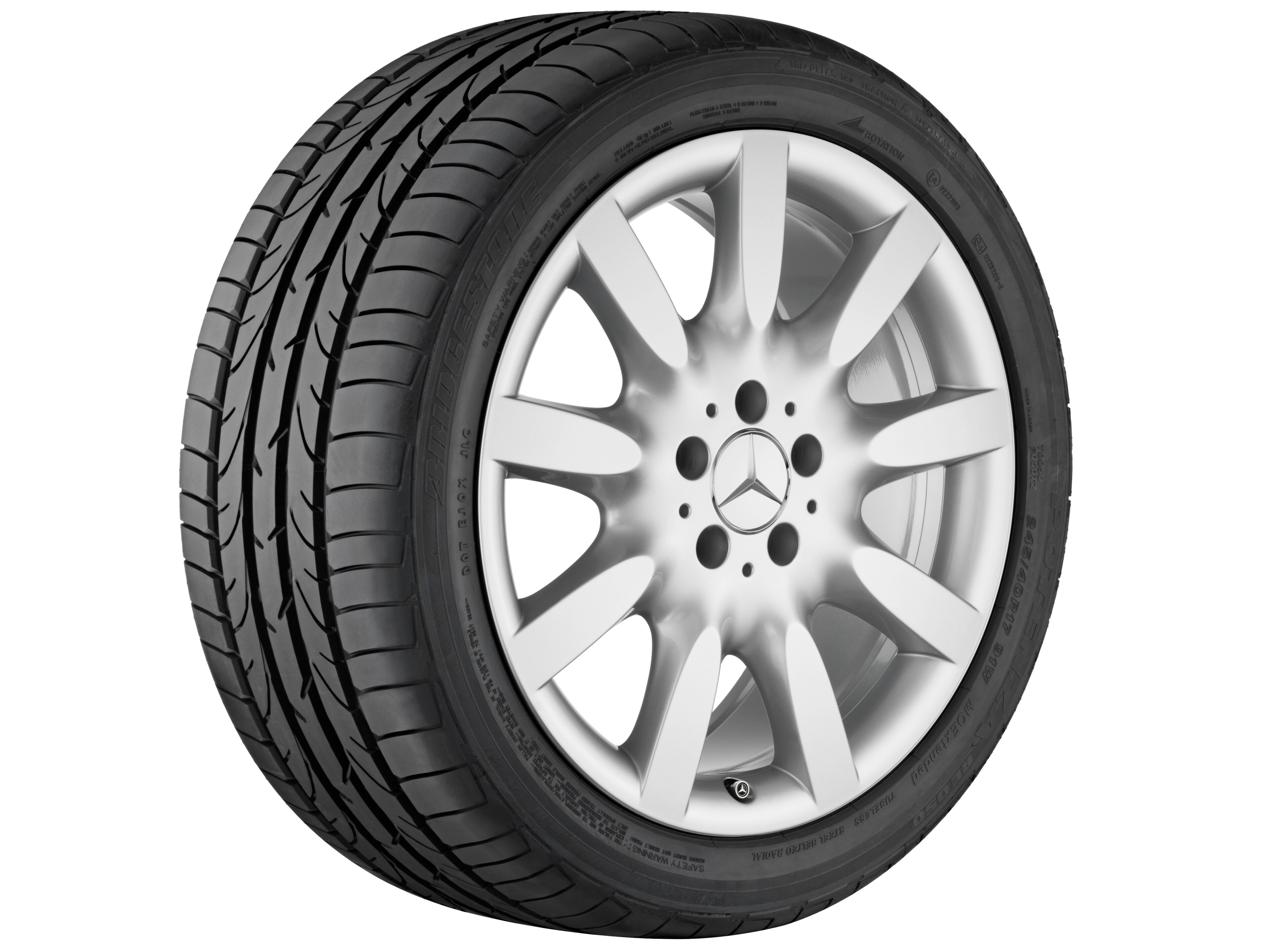 Janta aliaj Mercedes-Benz 9-spoke 5x112 8,5 J x 18 ET 43 S-Class, CL W221, V221, C216