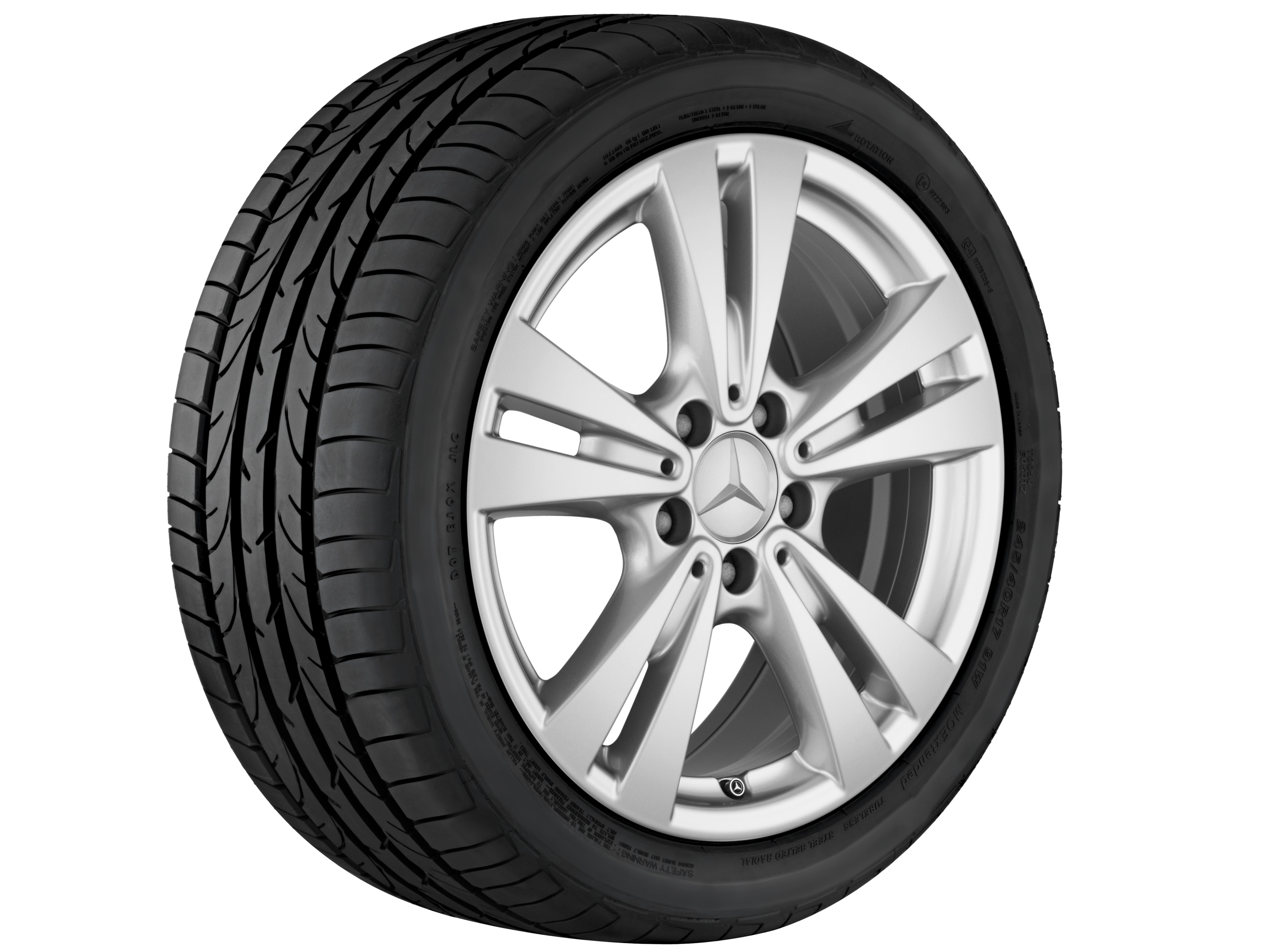 Janta aliaj Mercedes-Benz 5-twin-spoke 5x112 7,5 J x 17 ET 52,5 A-Class, B-Class, CLA W176, C117, W246