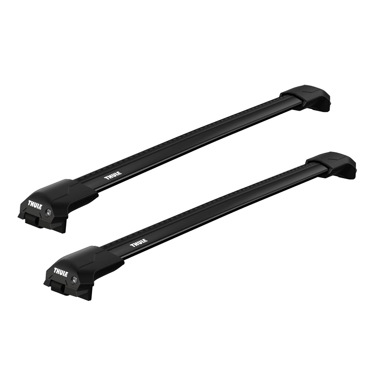 Bare transversale Thule Edge Raised Rail Wingbar Edge Black pentru Mercedes-Benz  GLE 5 usi SUV, model 2015 - 2019, Sistem cu prindere pe bare longitudinale