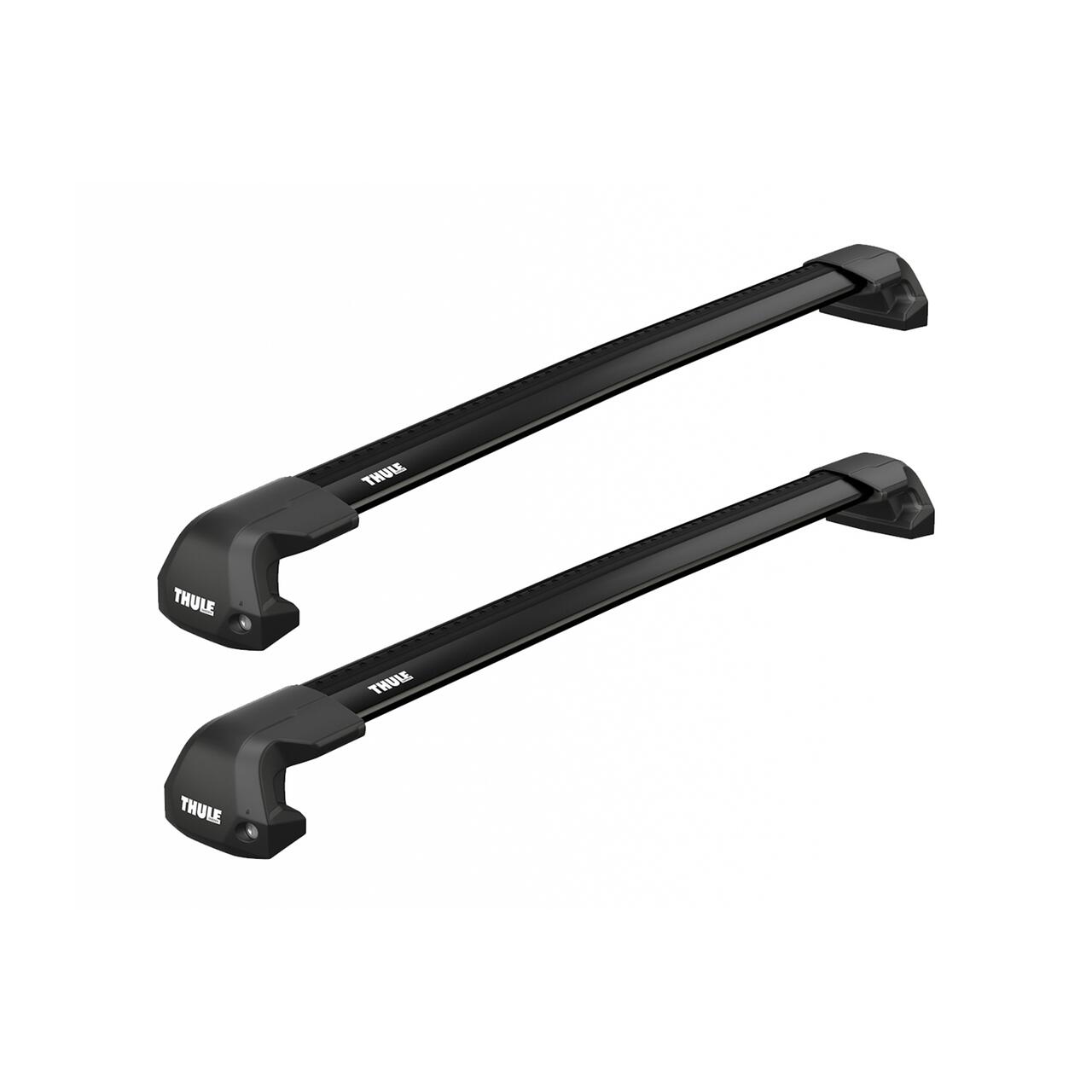 Bare transversale Thule Evo Fixpoint Wingbar Edge Black pentru Mercedes-Benz C-Class (W206) 4 usi Sedan, model 2021 - prezent, Sistem cu prindere in puncte fixe