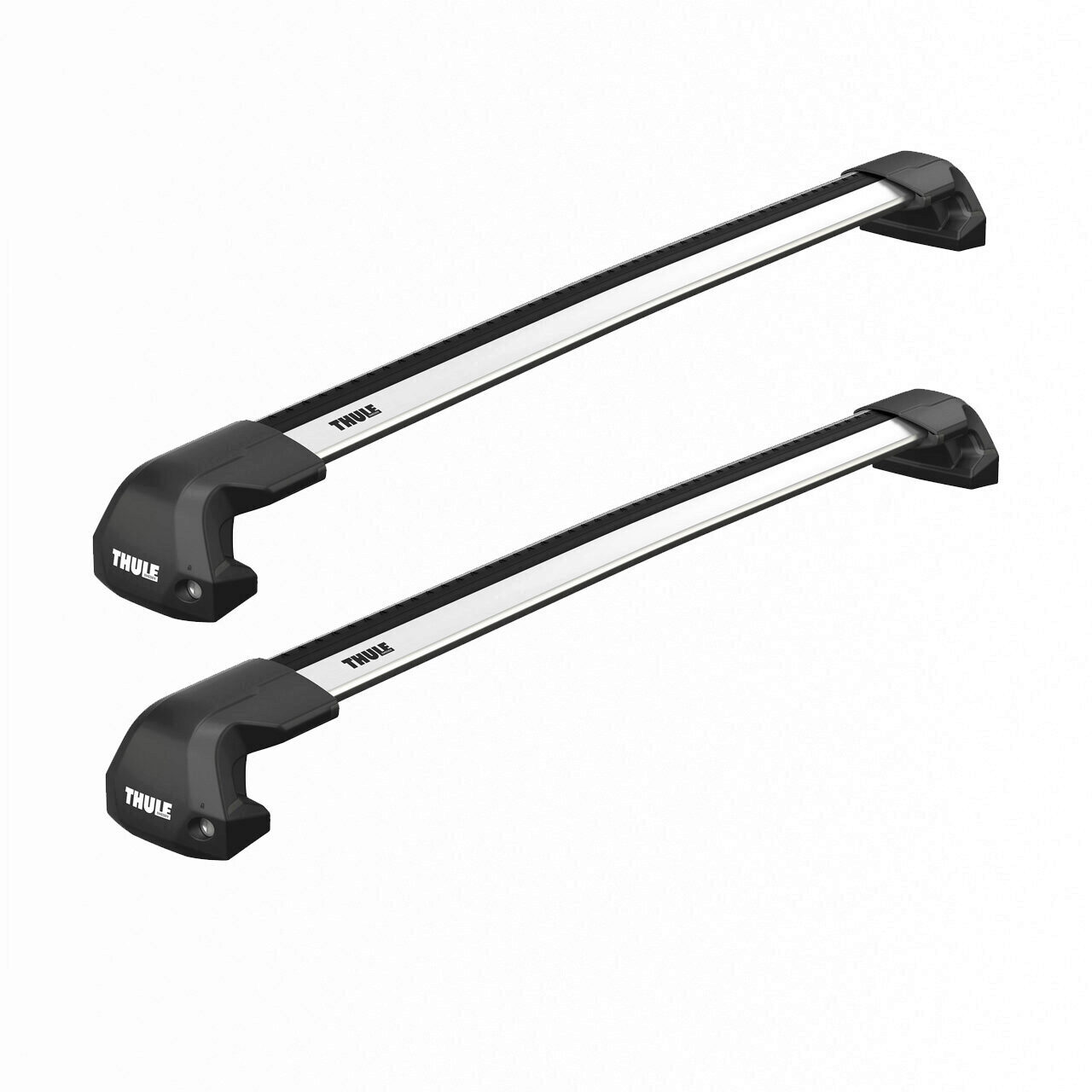 Bare transversale Thule Evo Fixpoint Wingbar Edge pentru Mercedes-Benz  E-Class (W212) 4 usi Sedan, model 2009-2016 (without glass roof) , Sistem cu prindere in puncte fixe