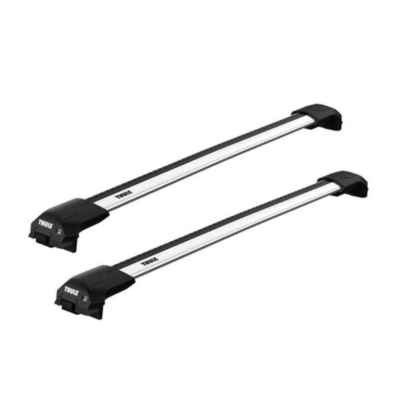 Bare transversale Thule Evo Raised Rail Wingbar Edge pentru Mercedes-Benz GLS (X167) 5 usi SUV, model 2020 - prezent, Sistem cu prindere pe bare longitudinale