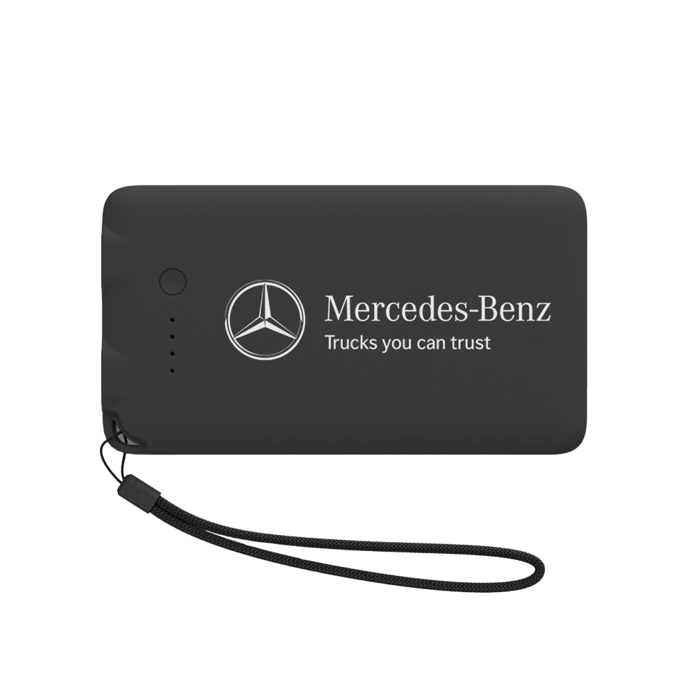 Baterie externa Mercedes-Benz Trucks, 8000 mAh, negru