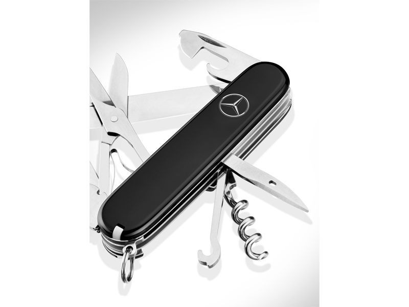 Briceag multifunctional Mercedes-Benz, Victorinox Climber, negru