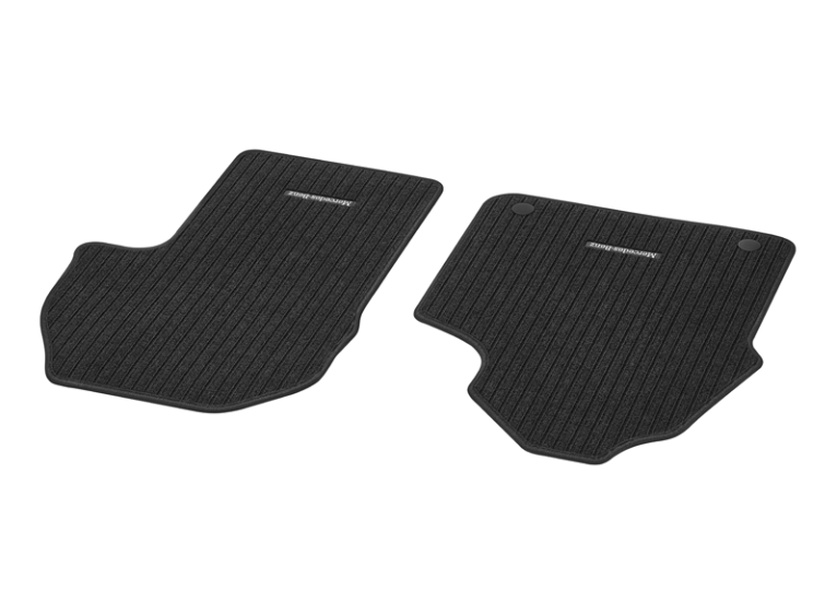 Set 2 covorase auto textil fata pentru Mercedes-Benz Sprinter 907, negru