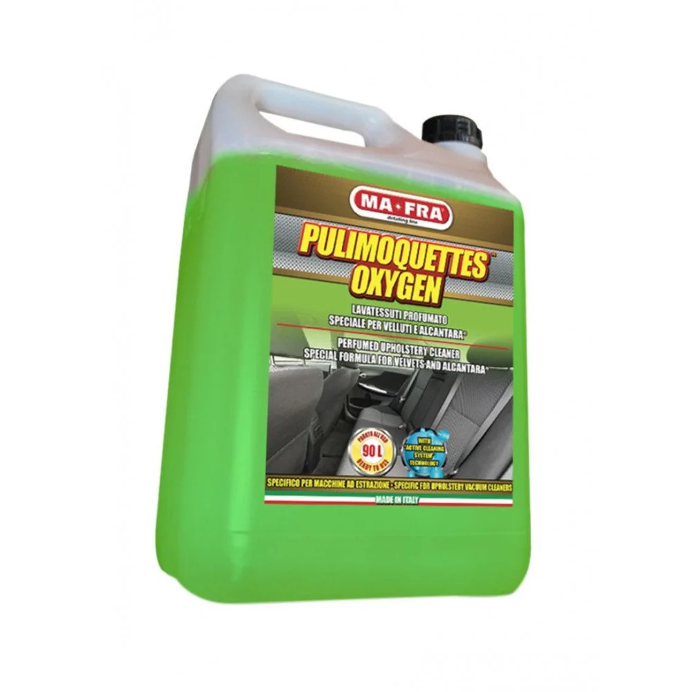 Detergent pentru aspiratoare cu injectie-extractie MA-FRA PULIMOQUETTES OXYGEN, 4.5 Litri