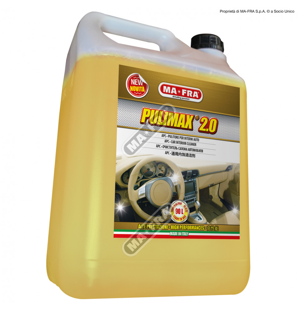 Detergent universal pentru interioare auto MA-FRA Pulimax, 4.5 litri