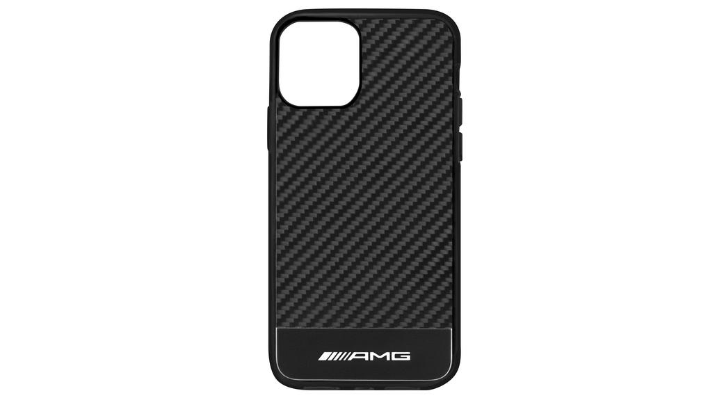 Husa Compatibila cu Iphone 11 Pro, Mercedes-Benz AMG, Carbon, Negru