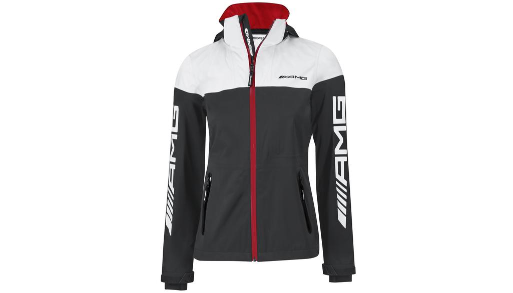 Jacheta softshell Mercedes-AMG Negru/Alb L