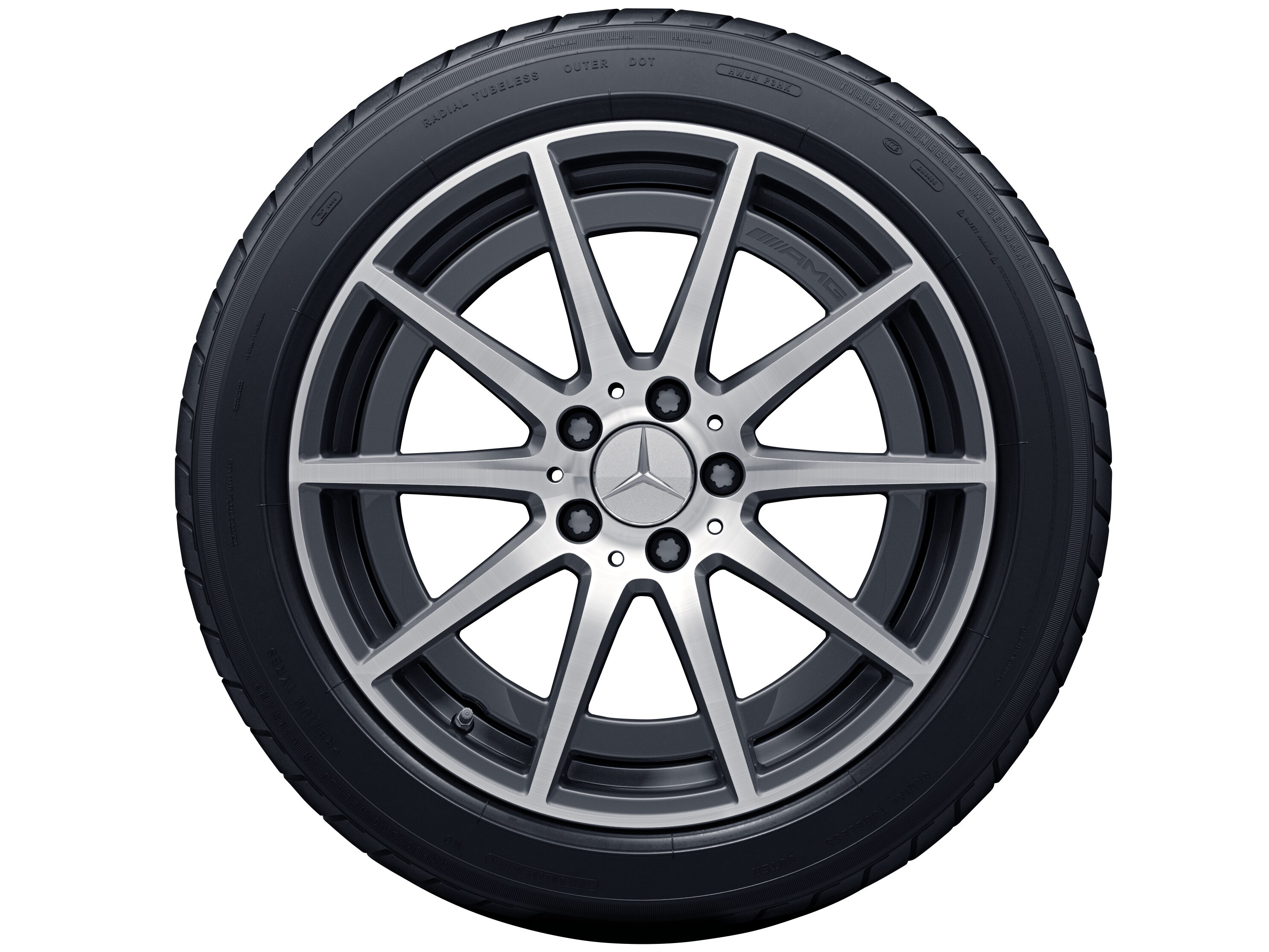 Janta aliaj Mercedes-AMG 10-spoke 5x112 10,5 J x 18 ET 57 C-Class W205, A205, S205, C205