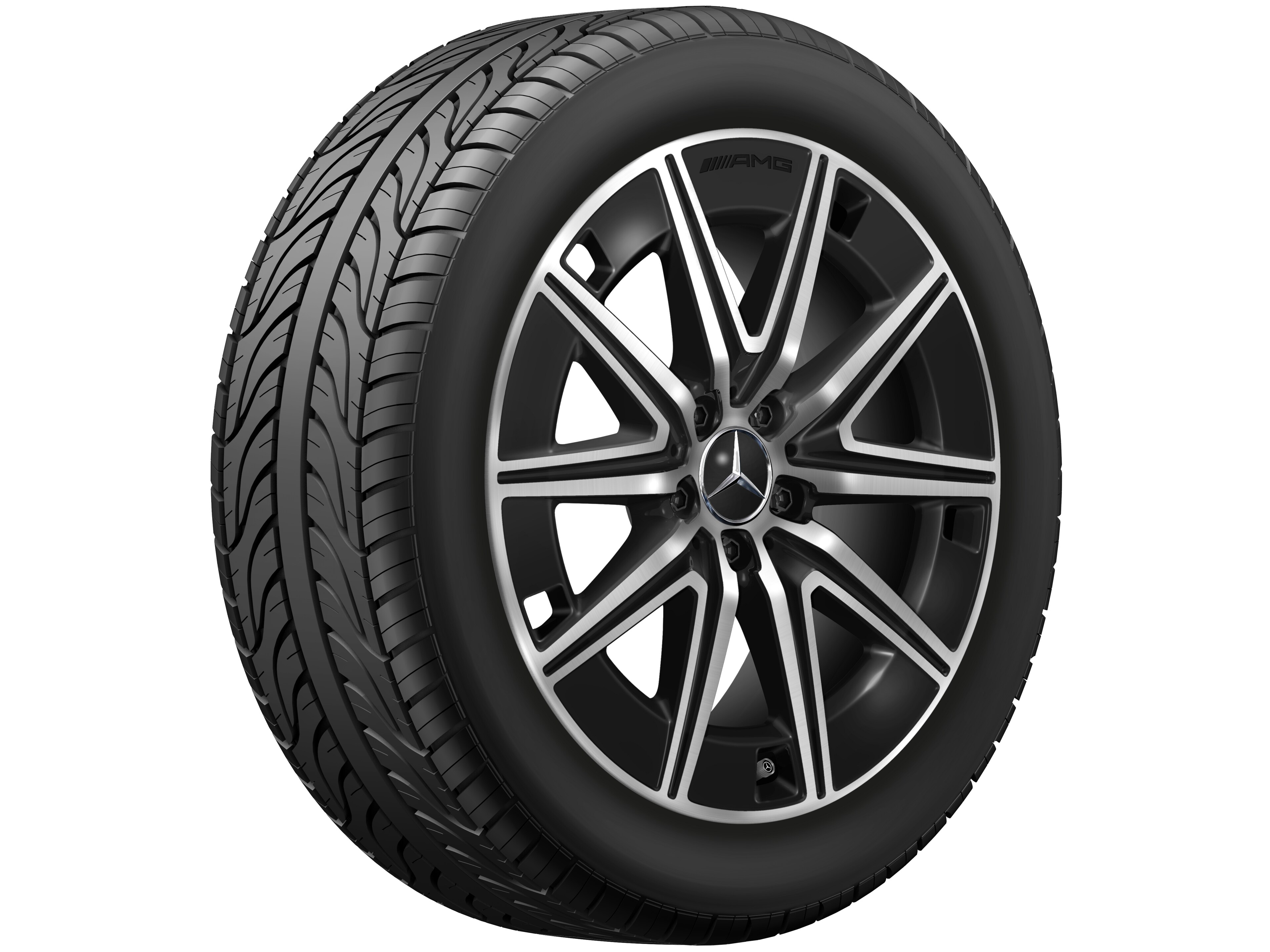 Janta aliaj Mercedes-AMG 10-spoke 5x112 7,5 J x 19 ET 53,5 EQA, EQB H243, X243