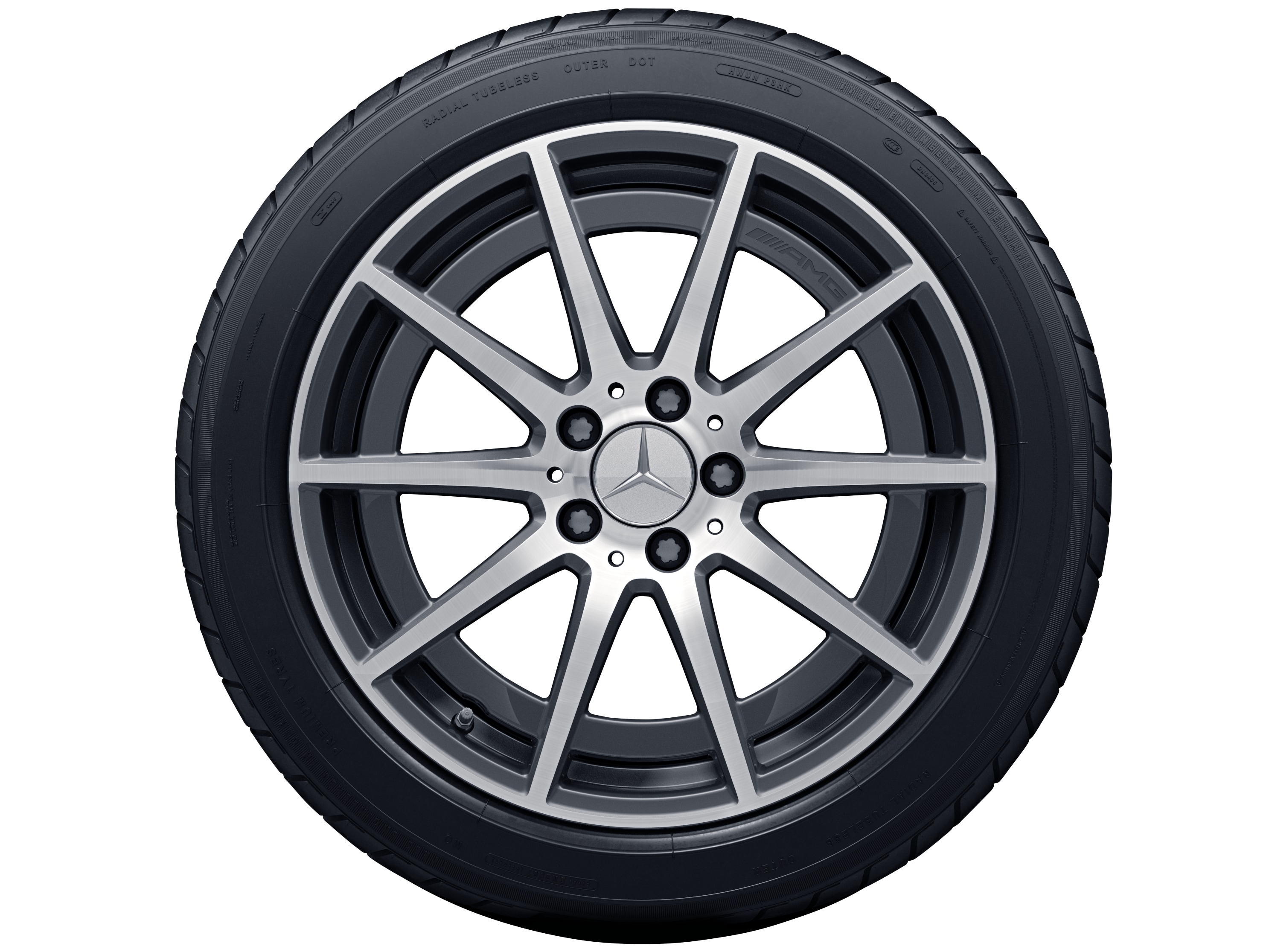 Janta aliaj Mercedes-AMG 10-spoke 5x112 8,5 J x 18 ET 38 C-Class W205, A205, S205, C205