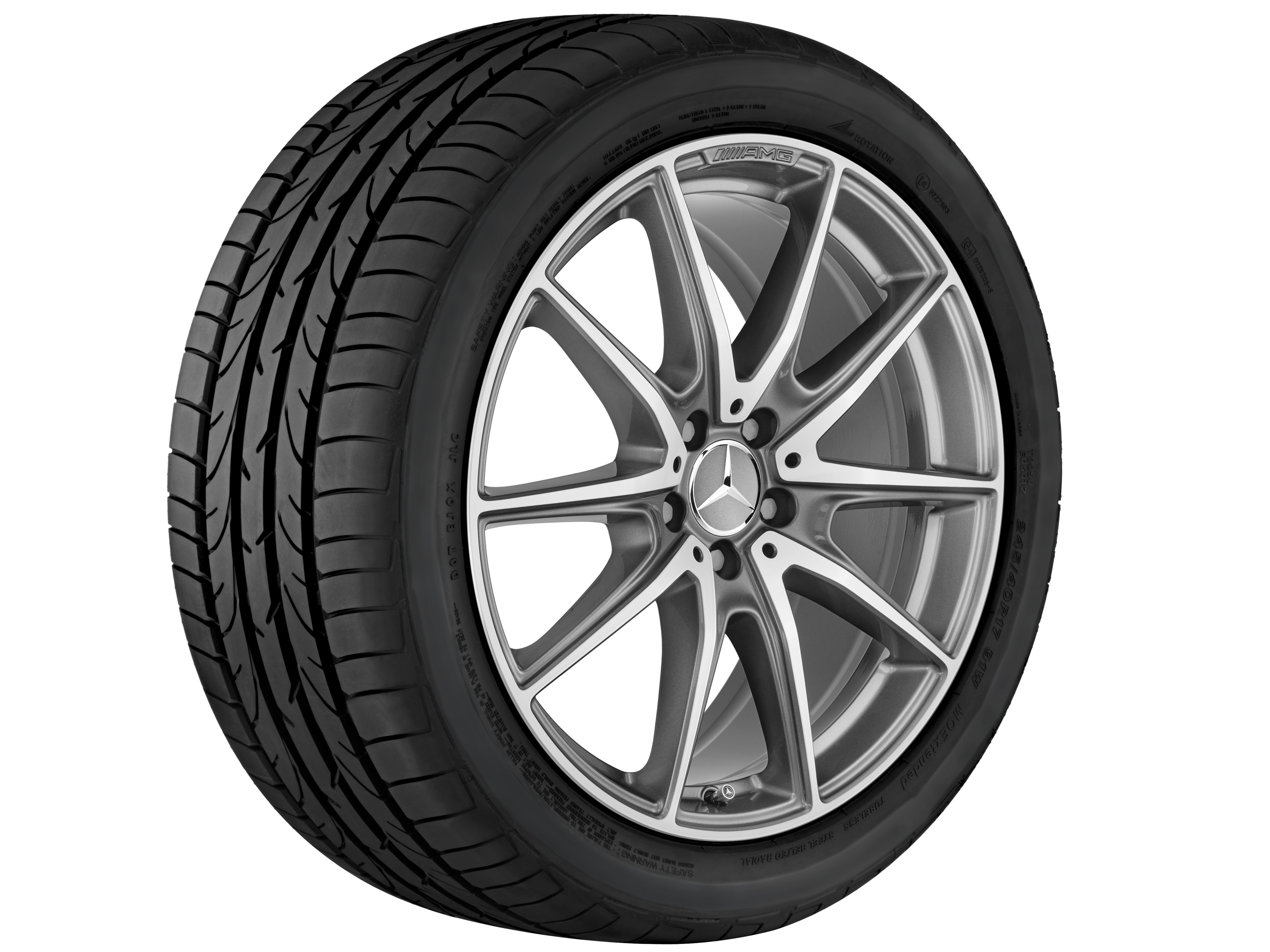 Janta aliaj Mercedes-AMG 10-spoke 5x112 8,5 J x 20 ET 38 S-Class W222, V222, C217, A217