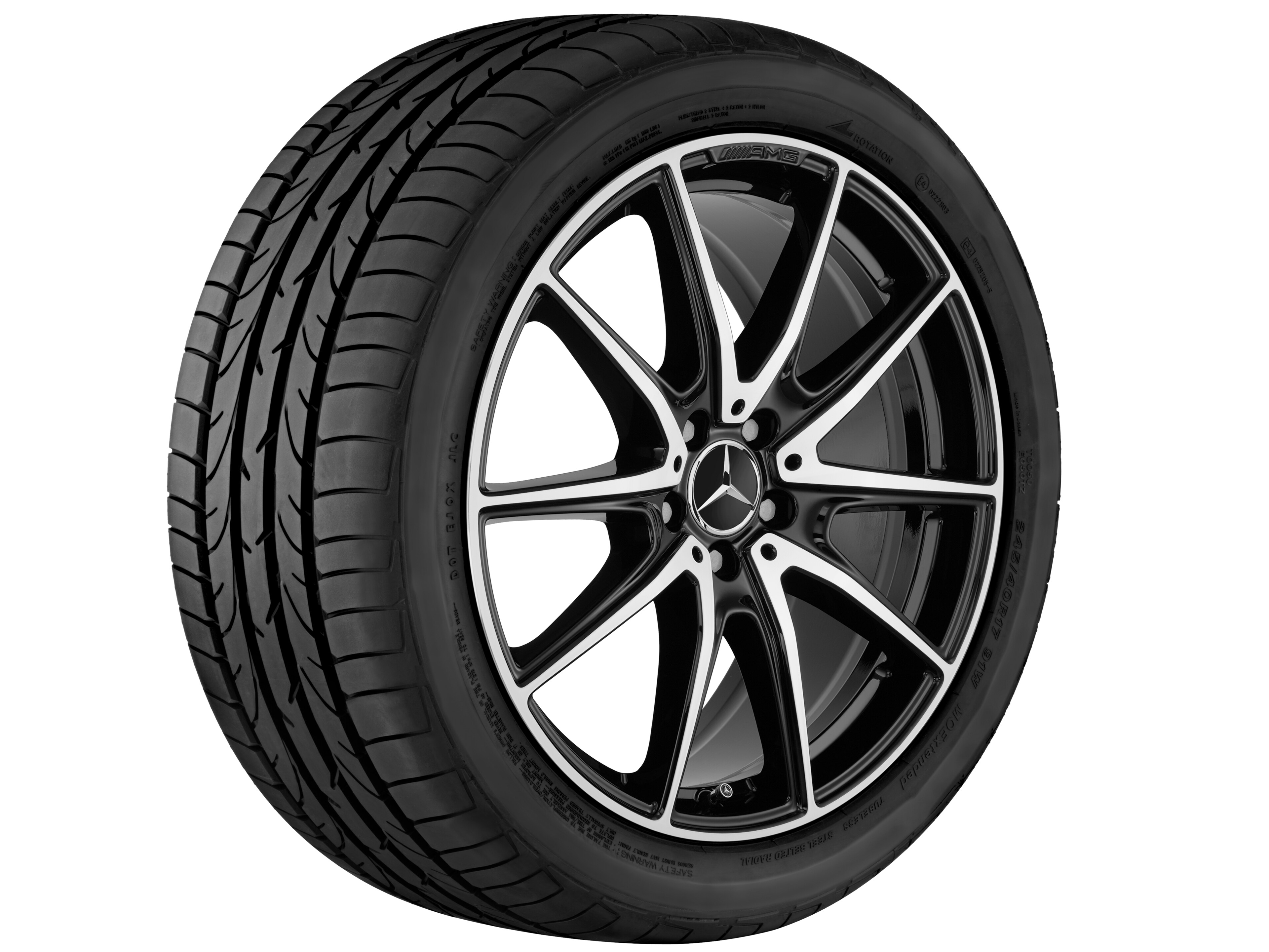 Janta aliaj Mercedes-AMG 10-spoke 5x112 8,5 J x 20 ET 38 S-Class W222, V222, C217, A217