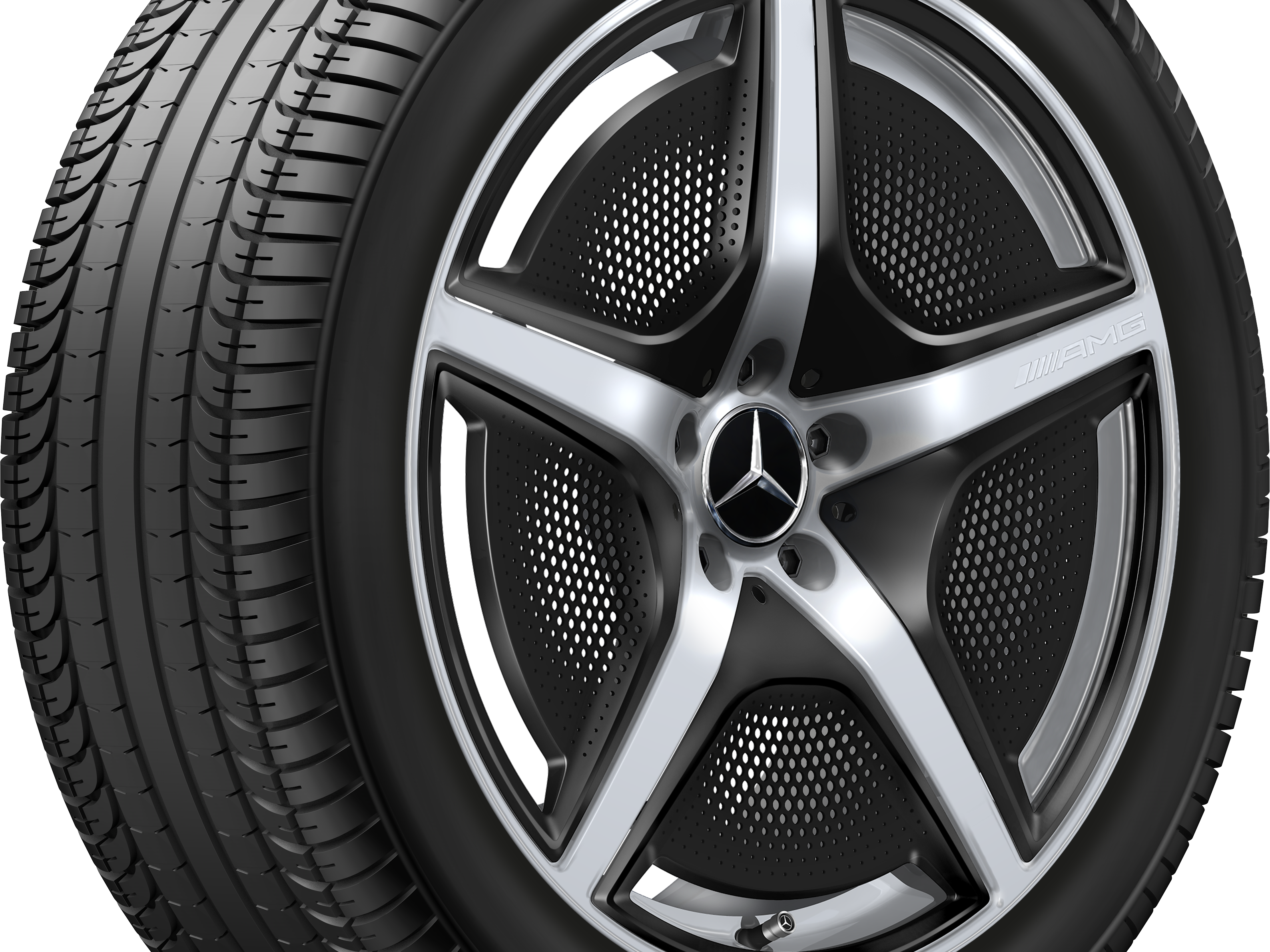 Janta aliaj Mercedes-AMG 5-spoke 5x112 10 J x 20 ET 66 EQE V295