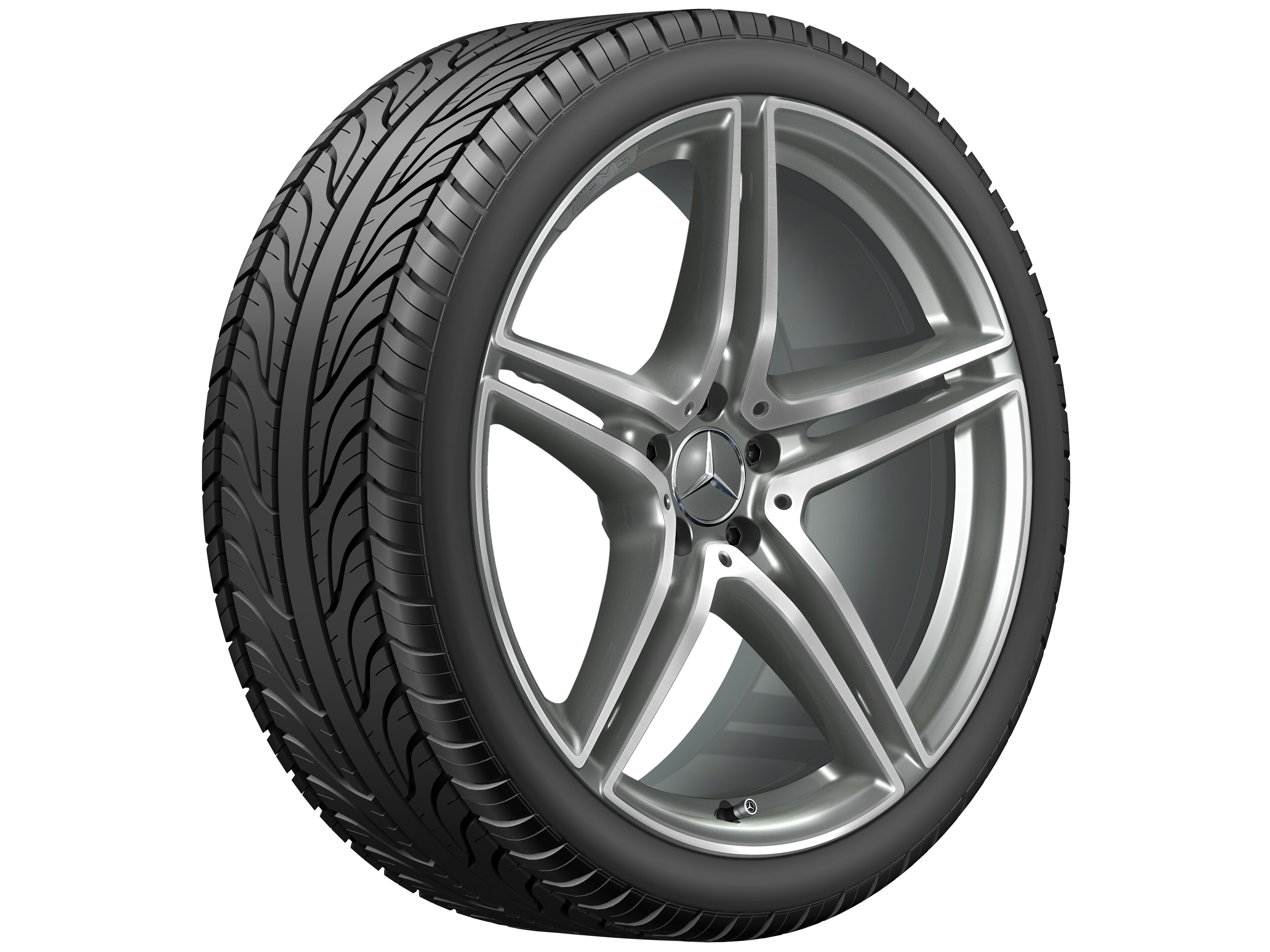 Janta aliaj Mercedes-AMG 5-spoke 5x112 10,5 J x 21 ET 50 S-Class W223, V223