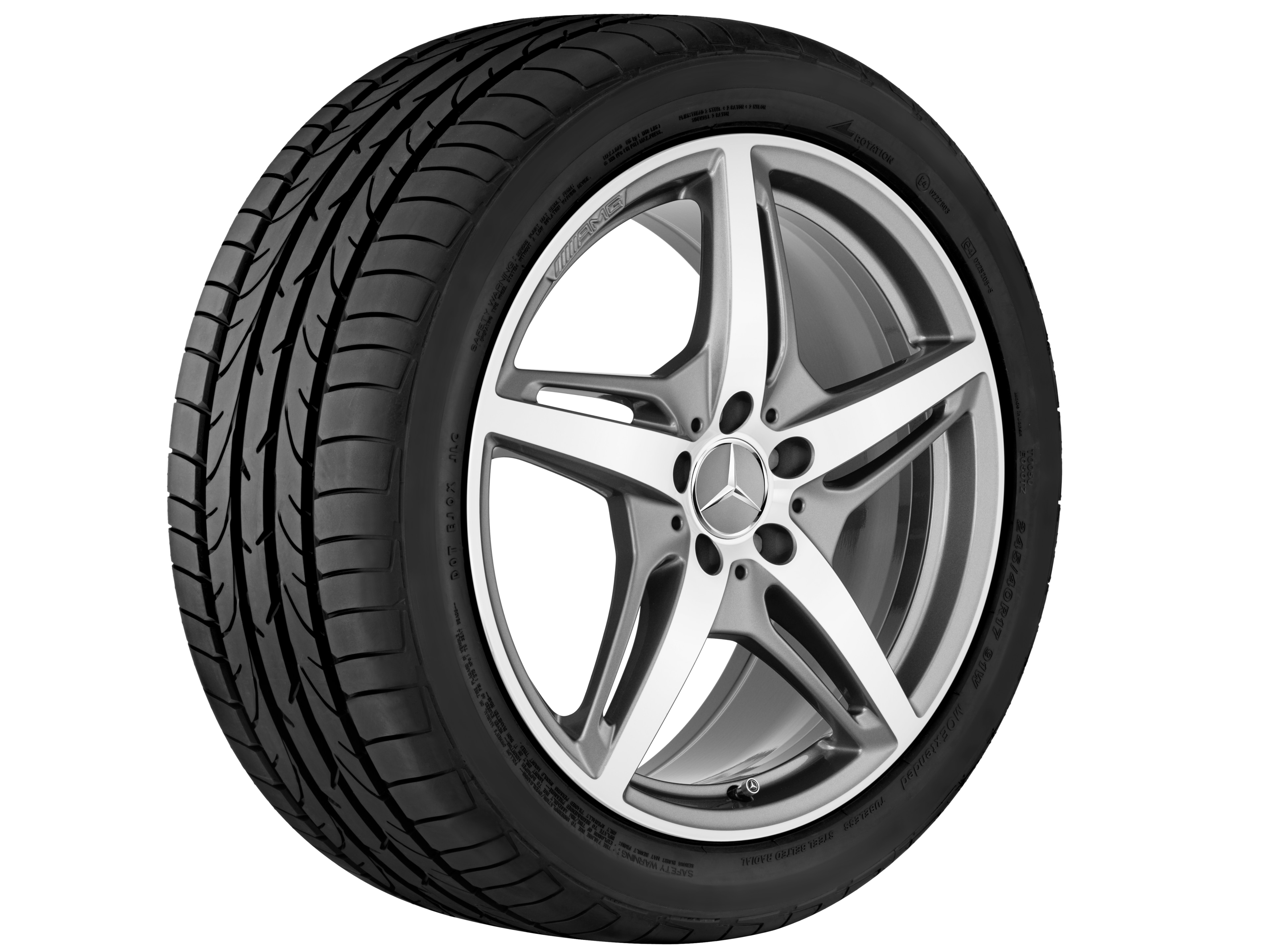 Janta aliaj Mercedes-AMG 5-spoke 5x112 11 J x 20 ET 68 GT R190, C190