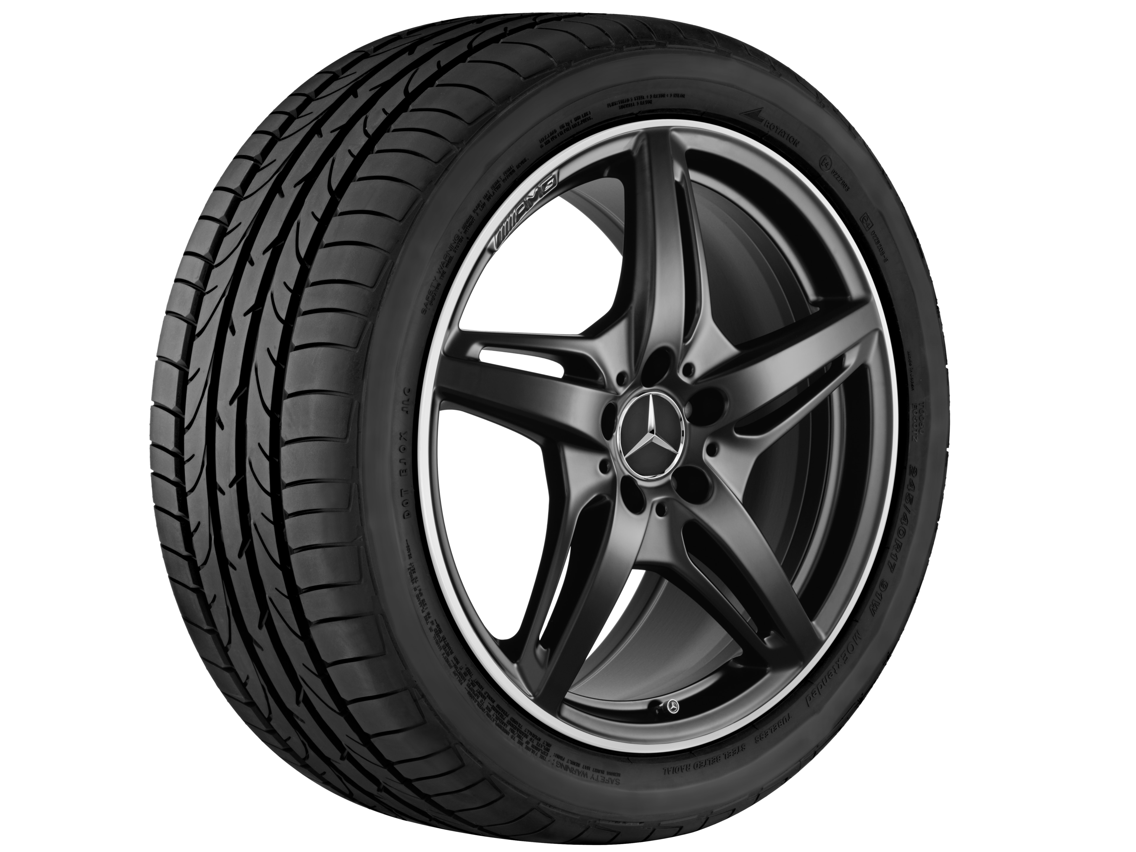 Janta aliaj Mercedes-AMG 5-spoke 5x112 11 J x 20 ET 68 GT R190, C190