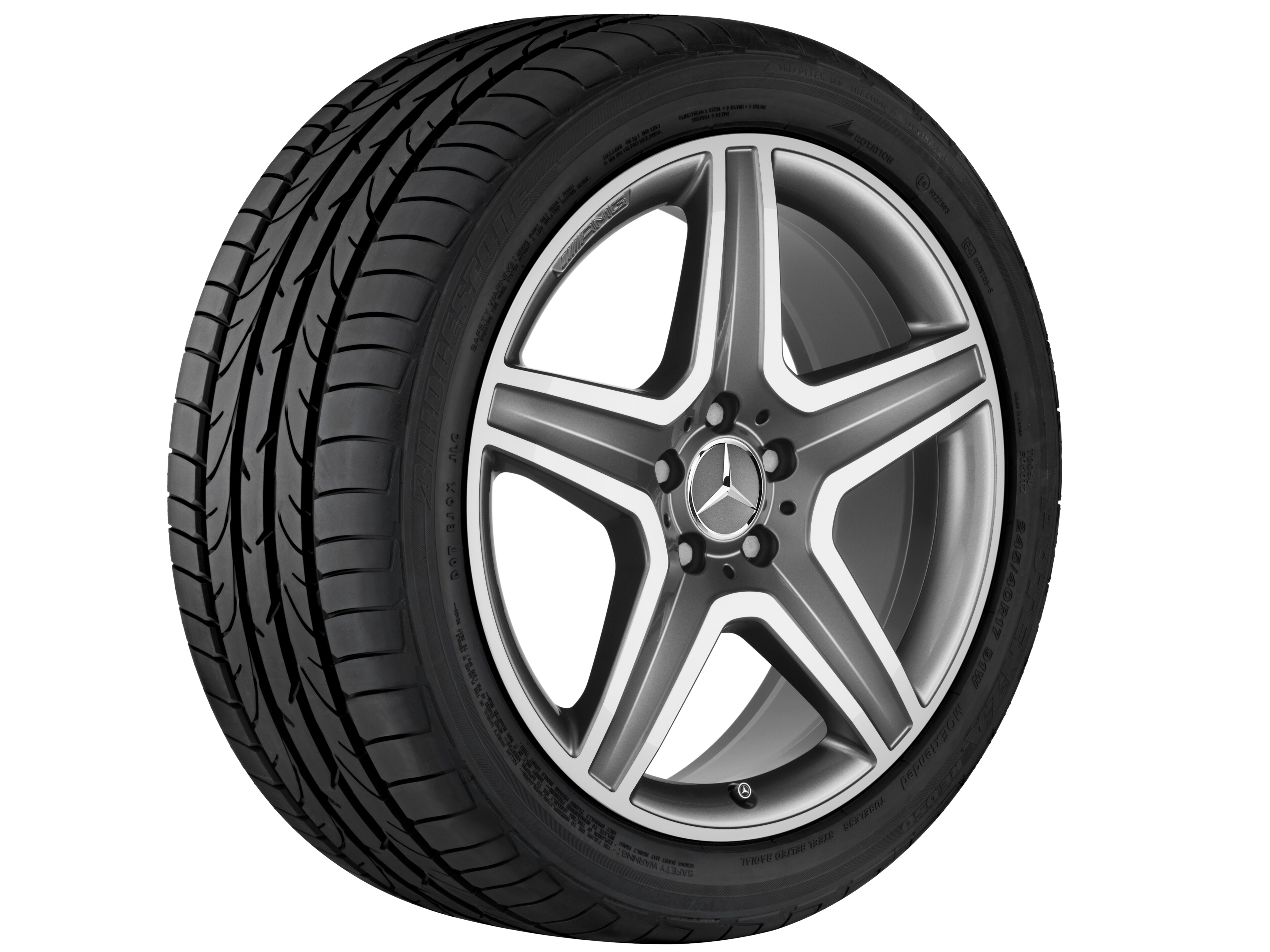 Janta aliaj Mercedes-AMG 5-spoke 5x112 8 J x 19 ET 43,5 GLA X156