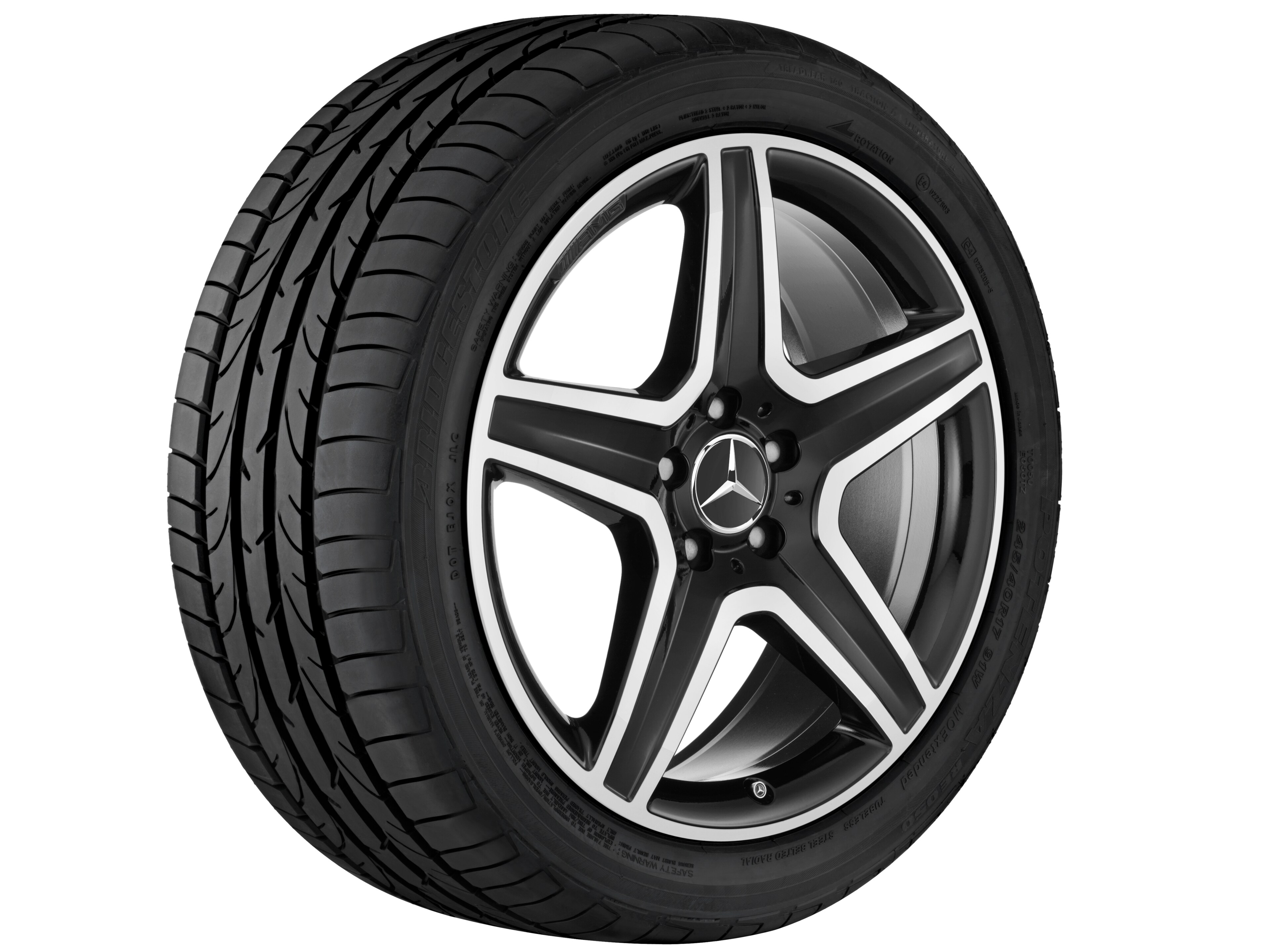 Janta aliaj Mercedes-AMG 5-spoke 5x112 8 J x 19 ET 43,5 GLA X156