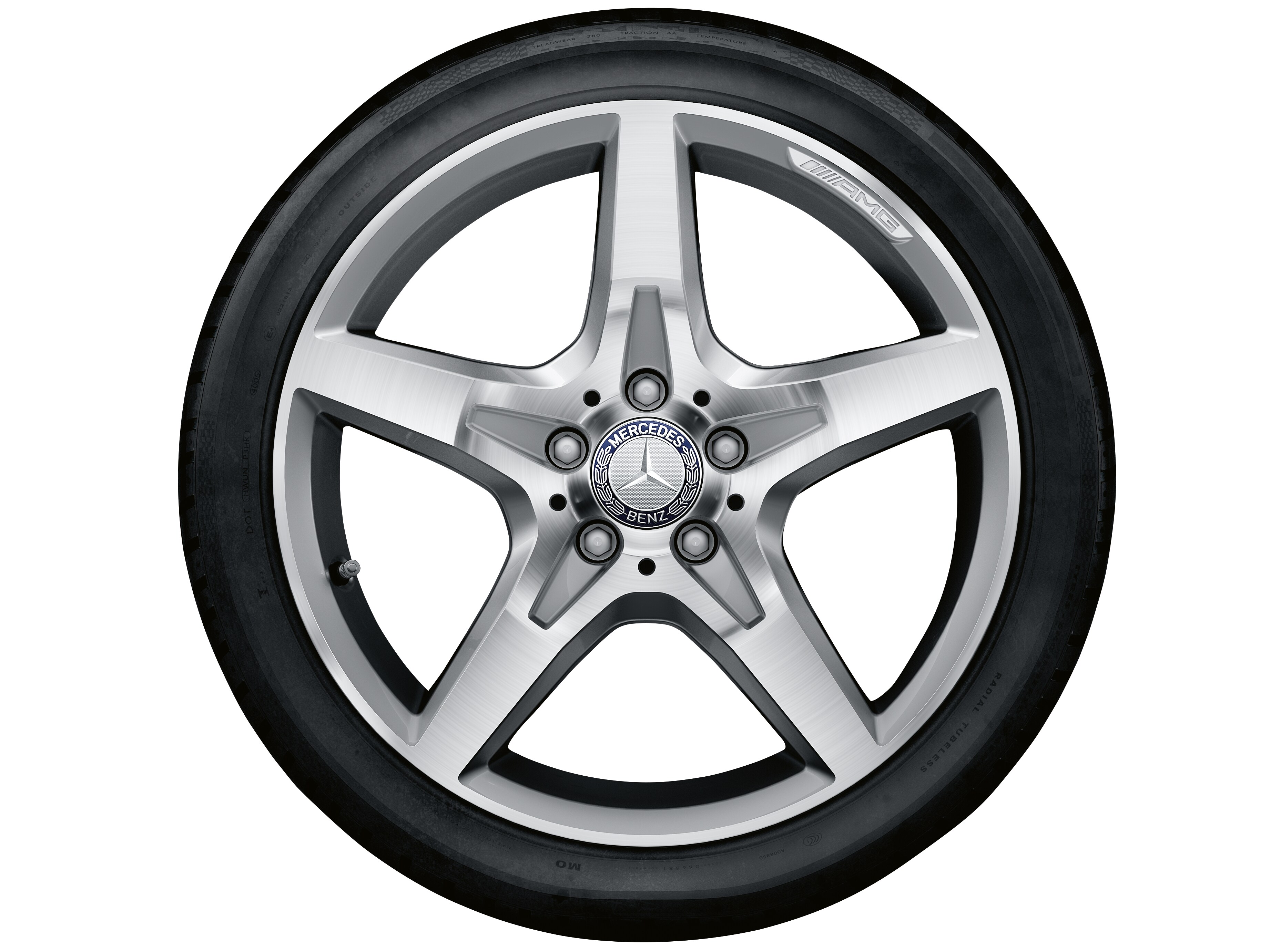 Janta aliaj Mercedes-AMG 5-spoke 5x112 8,5 J x 18 ET 36 SLK R172