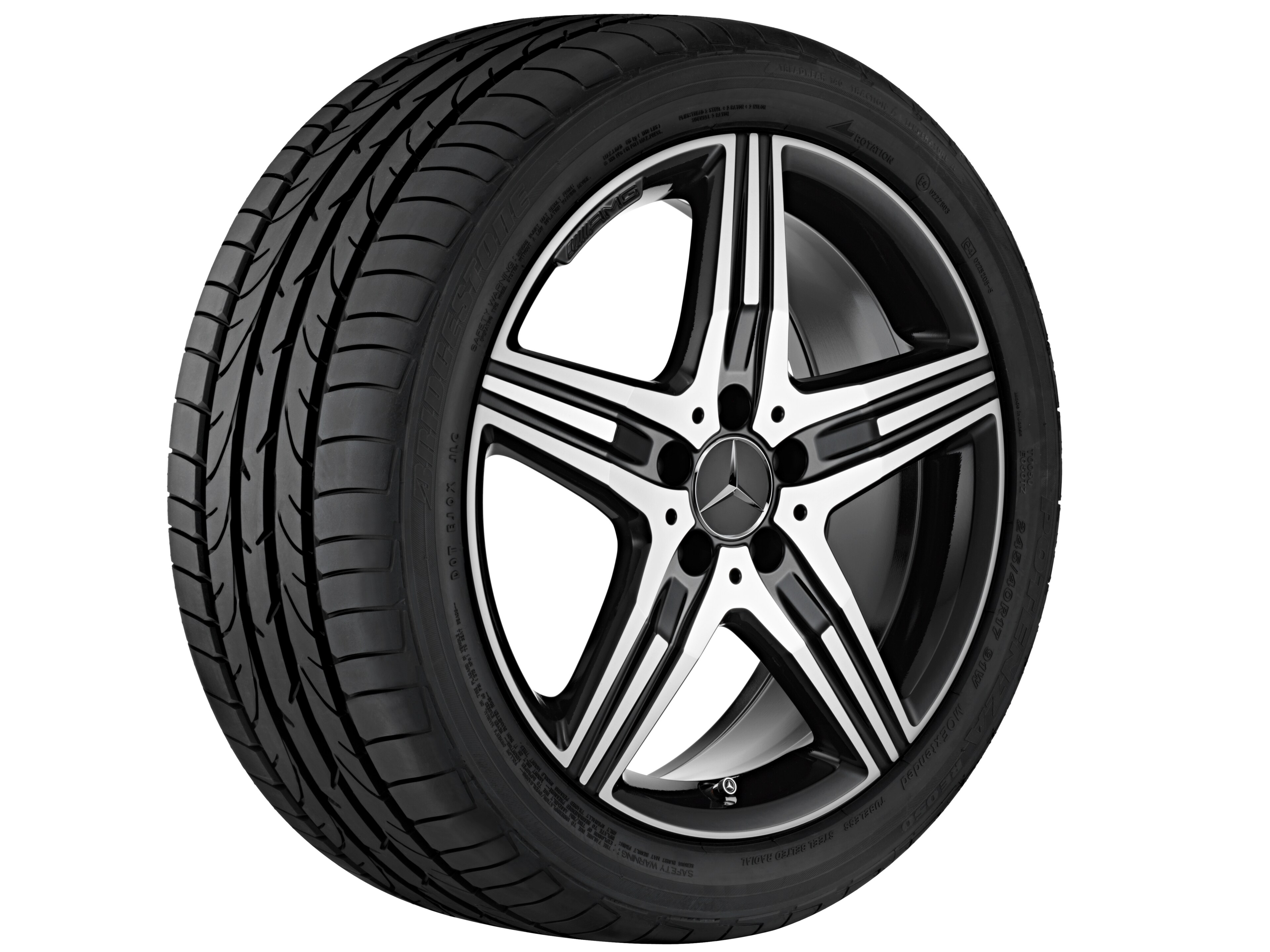 Janta aliaj Mercedes-AMG 5-spoke 5x112 8,5 J x 18 ET 36 SLK R172