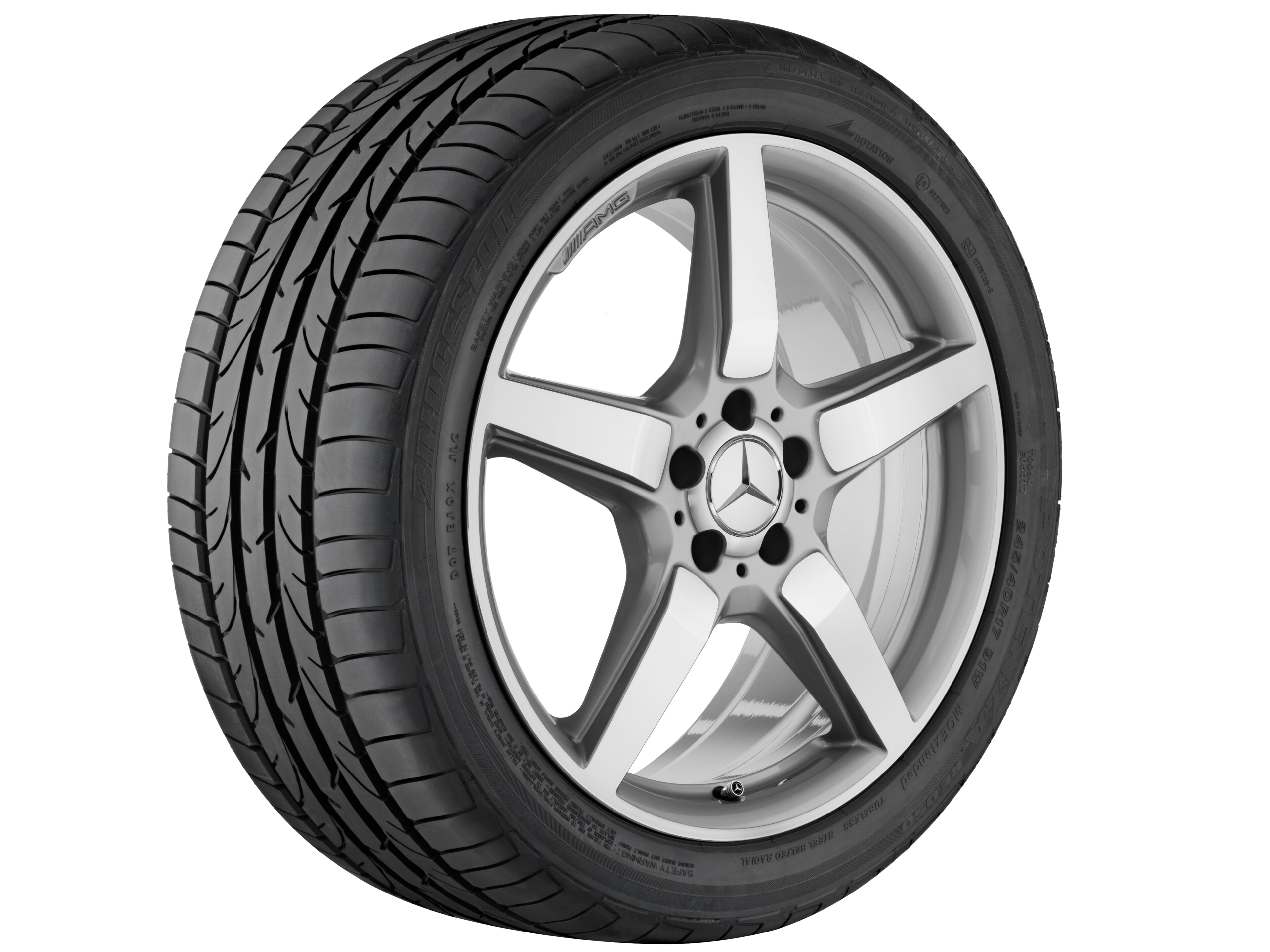 Janta aliaj Mercedes-AMG 5-spoke 5x112 8,5 J x 19 ET 34,5 CLS C218, X218