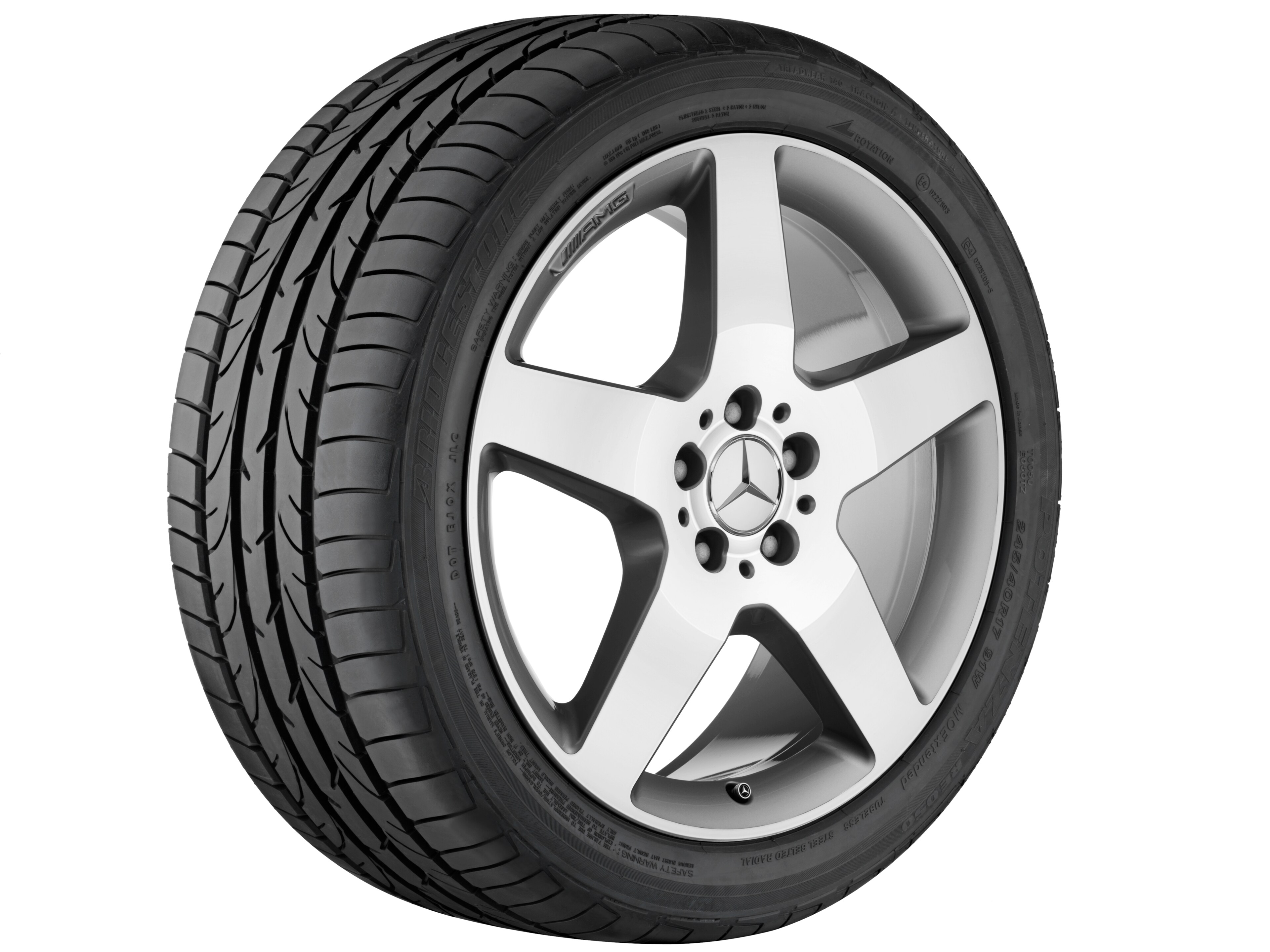 Janta aliaj Mercedes-AMG 5-spoke 5x112 8,5 J x 19 ET 59 GLE, GL W166, X166