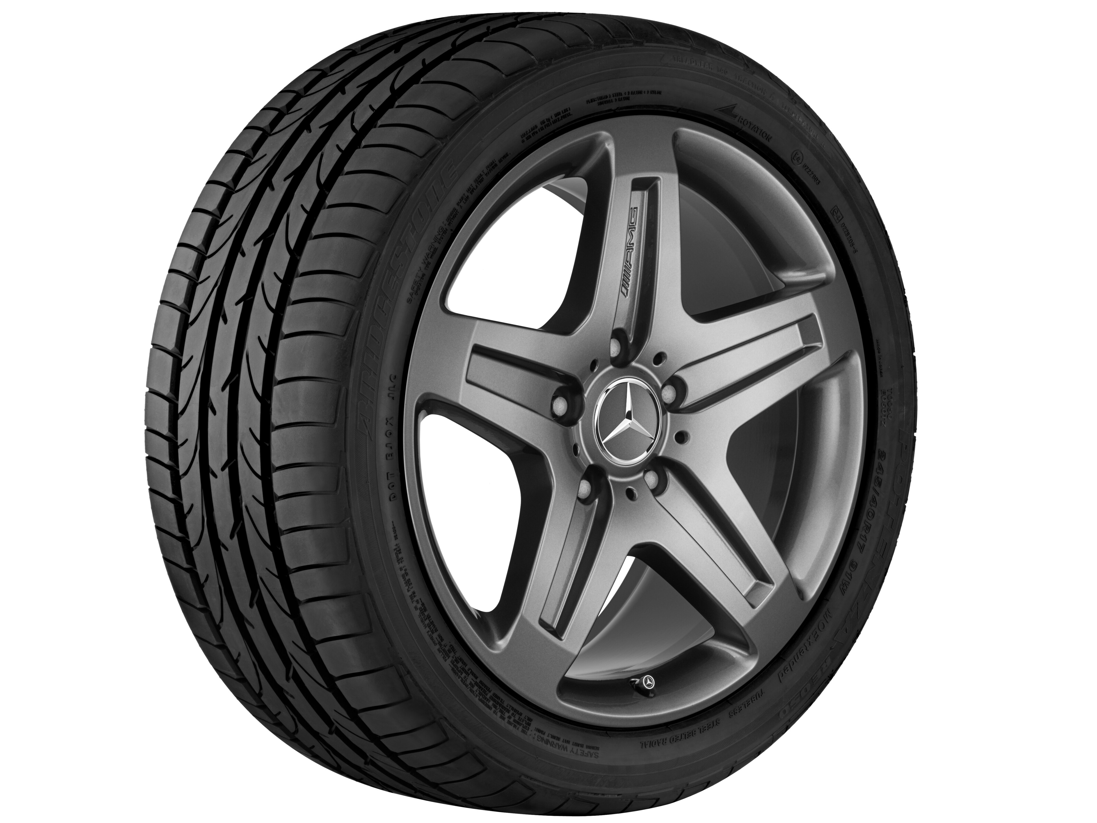 Janta aliaj Mercedes-AMG 5-spoke 5x112 9,5 J x 19 ET 50 G-Class W463, G463