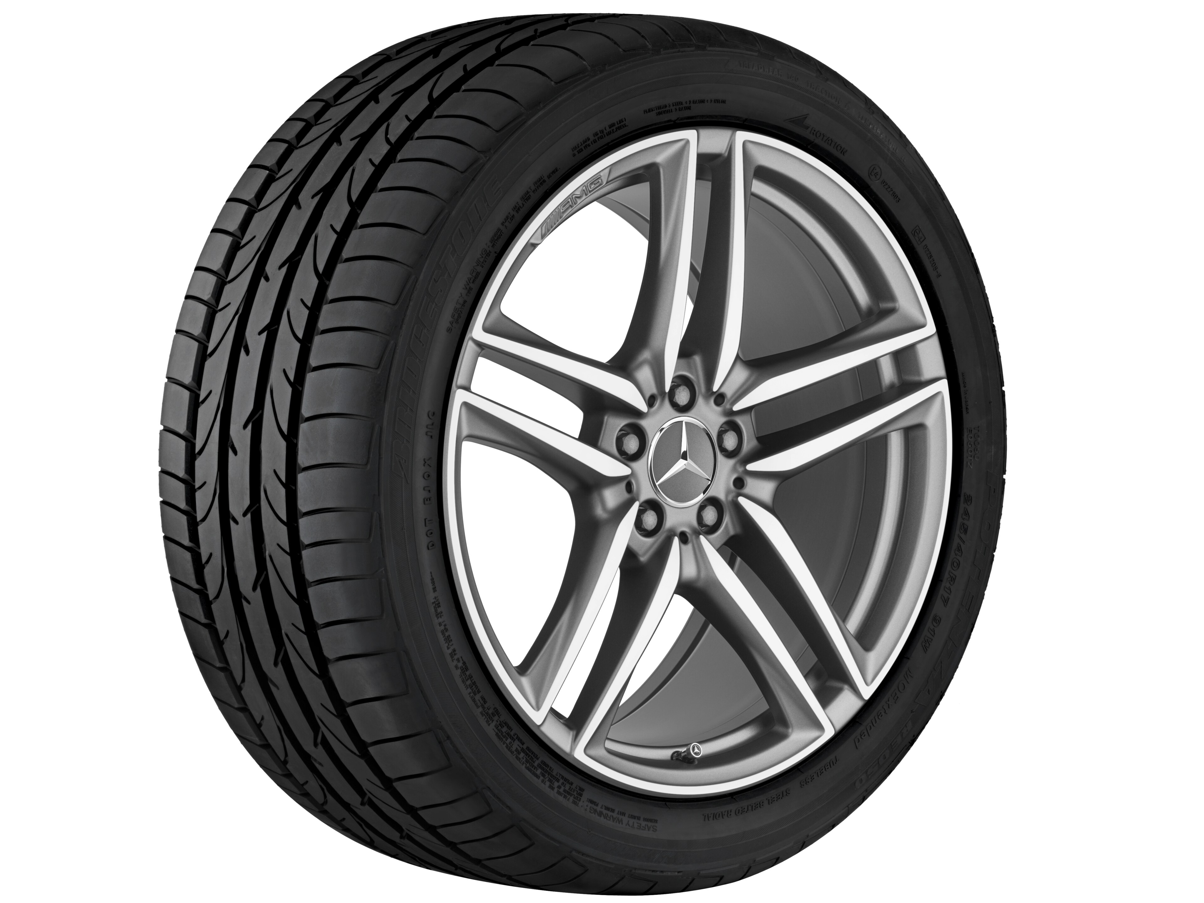 Janta aliaj Mercedes-AMG 5-twin-spoke 5x112 10 J x 20 ET 55 E-Class W213, S213, A238, C238