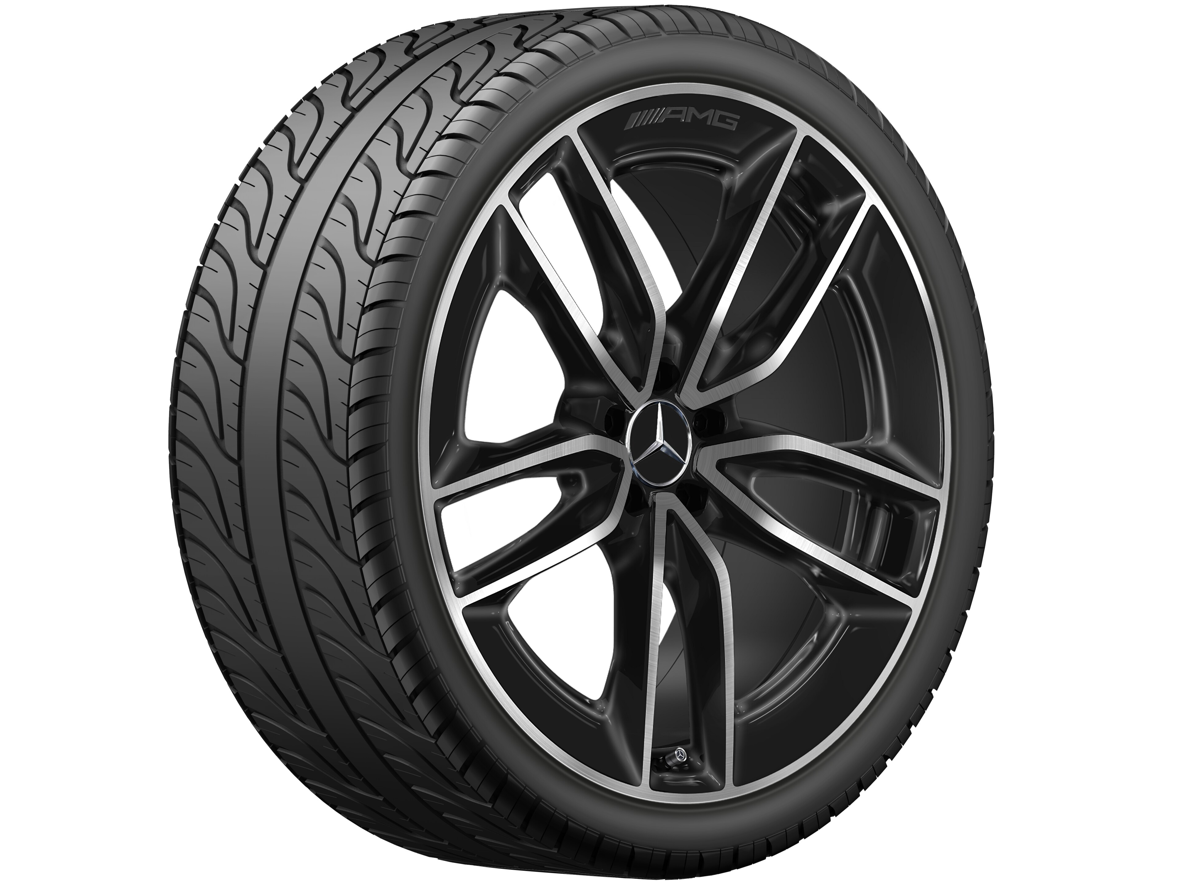 Janta aliaj Mercedes-AMG 5-twin-spoke 5x112 10 J x 22 ET 56,1 GLE V167, C167